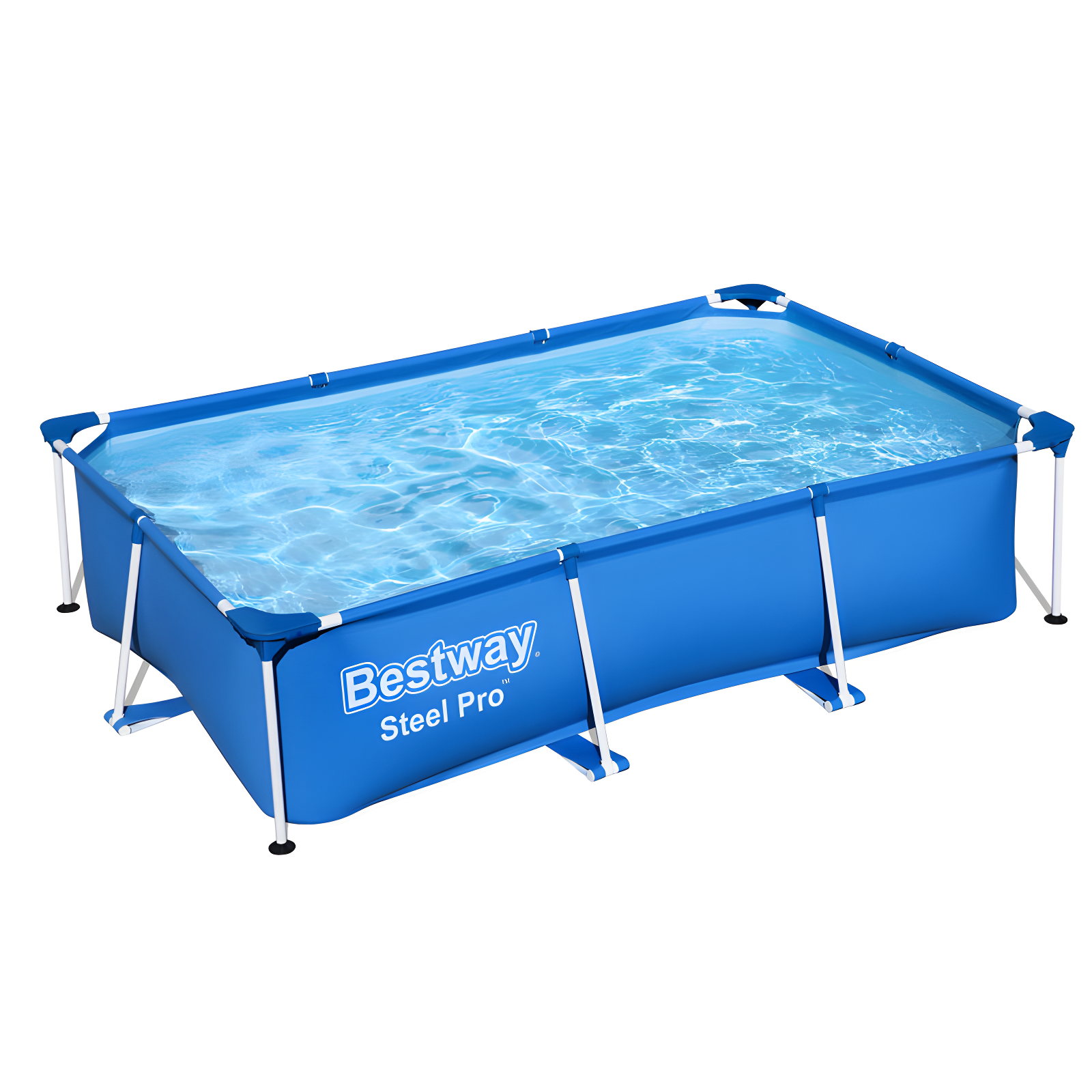 Bestway Bestway Steel Pro Rectangular Above Ground Swimming Pool Set
