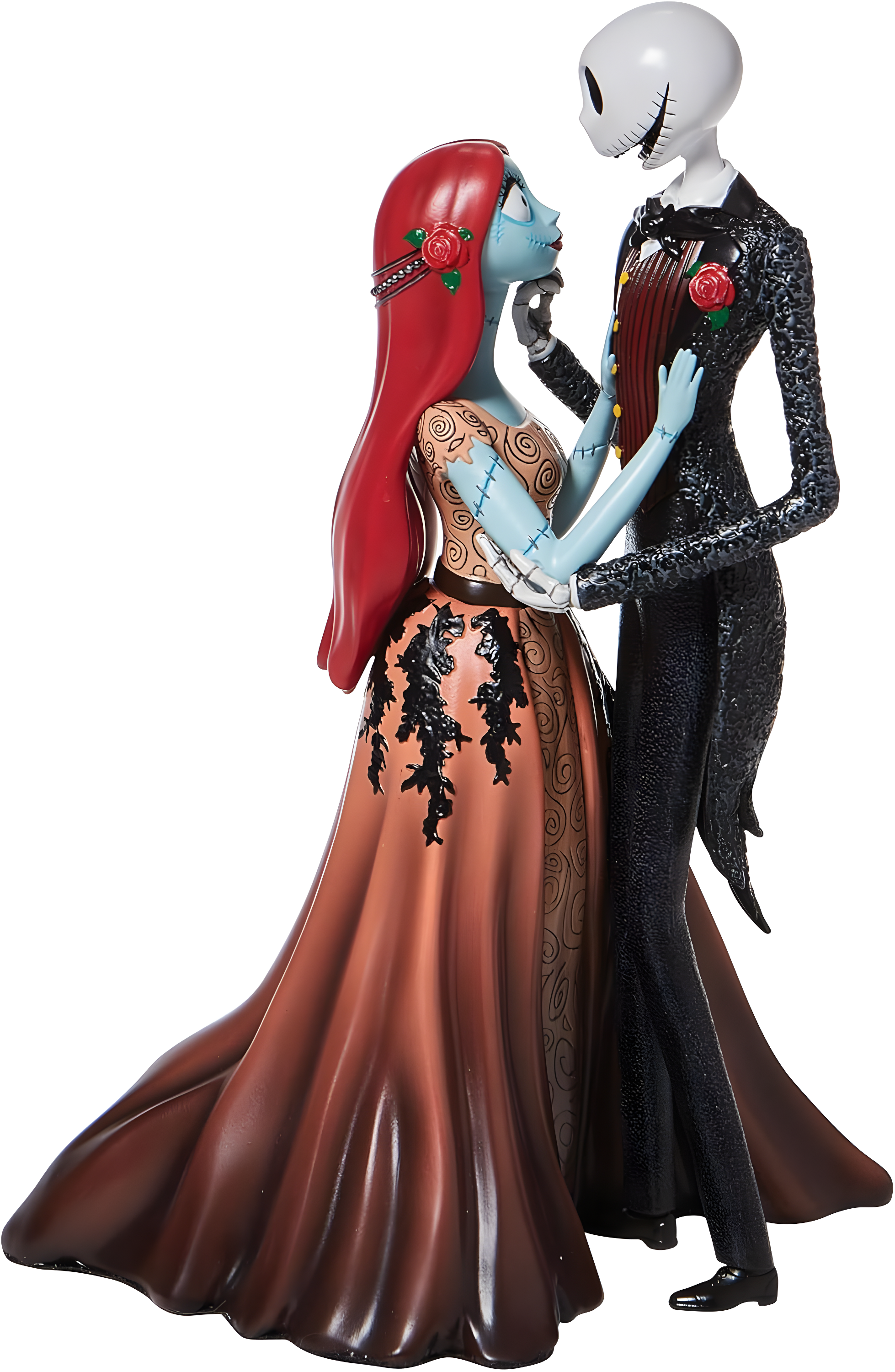 enesco Disney Showcase Jack & Sally Couture de Force Figurine 9.5in H