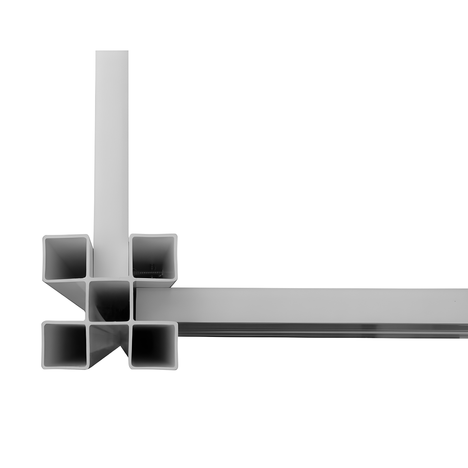 4ft H x 4ft W (2 Panels) No Dig Enclo Premium White Vinyl Privacy Screen, Outdoor Privacy Panels, Use As Air Conditioner Fence, Trash Can Enclosure, Pool Equipment Enclosure, ZP19014