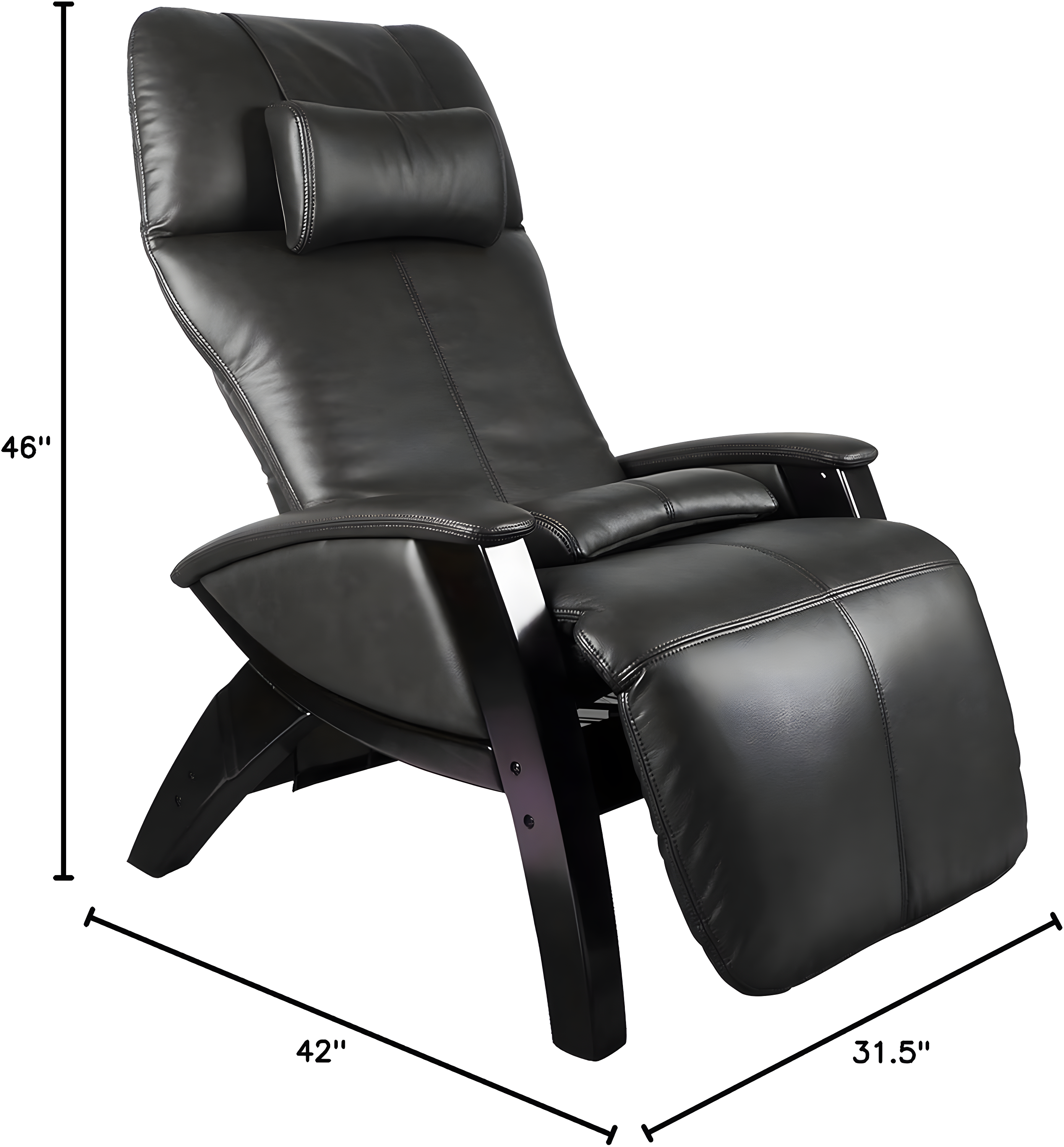 Svago Svago Faux Leather Power Recliner