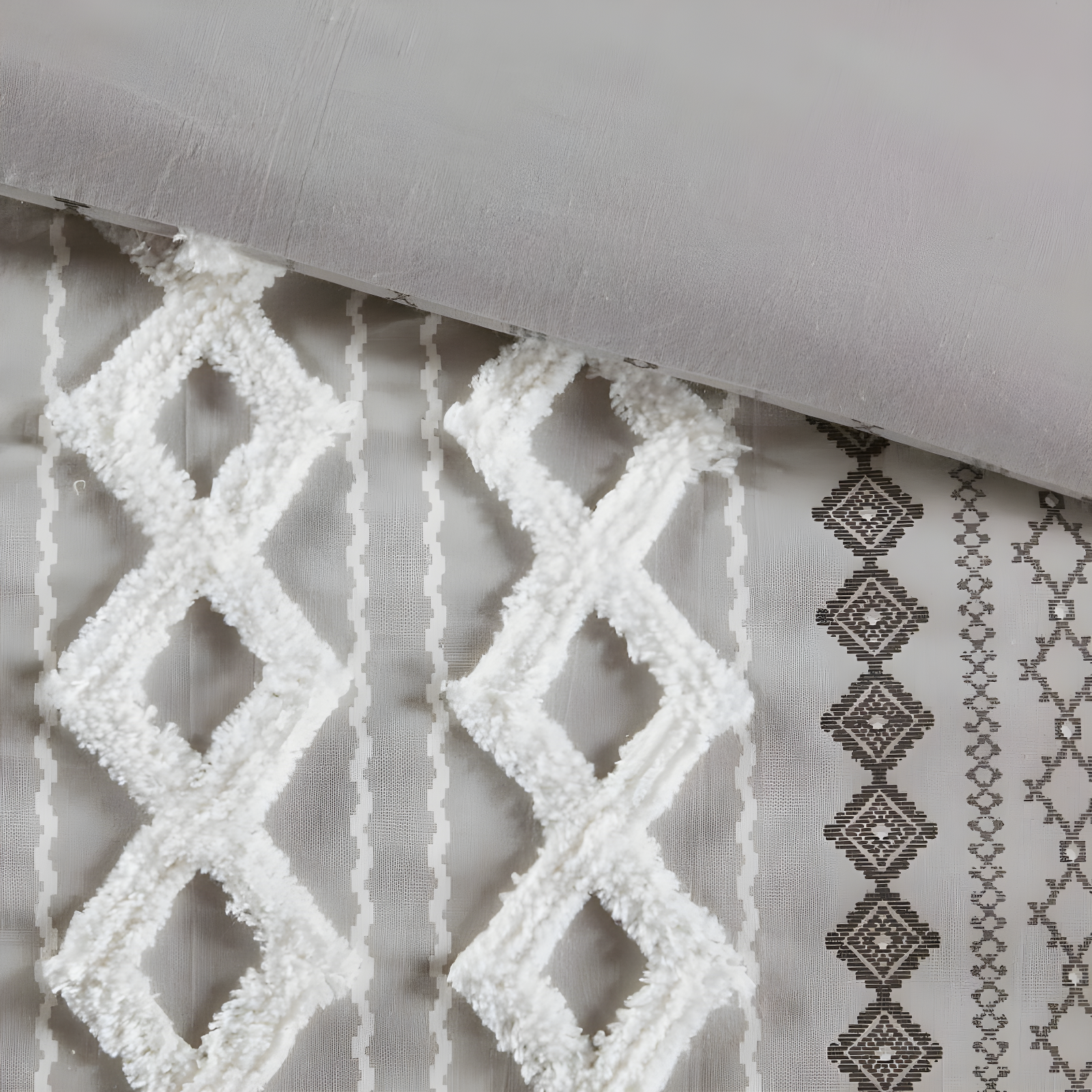 INK+IVY Imani Cotton Printed Duvet Cover Set