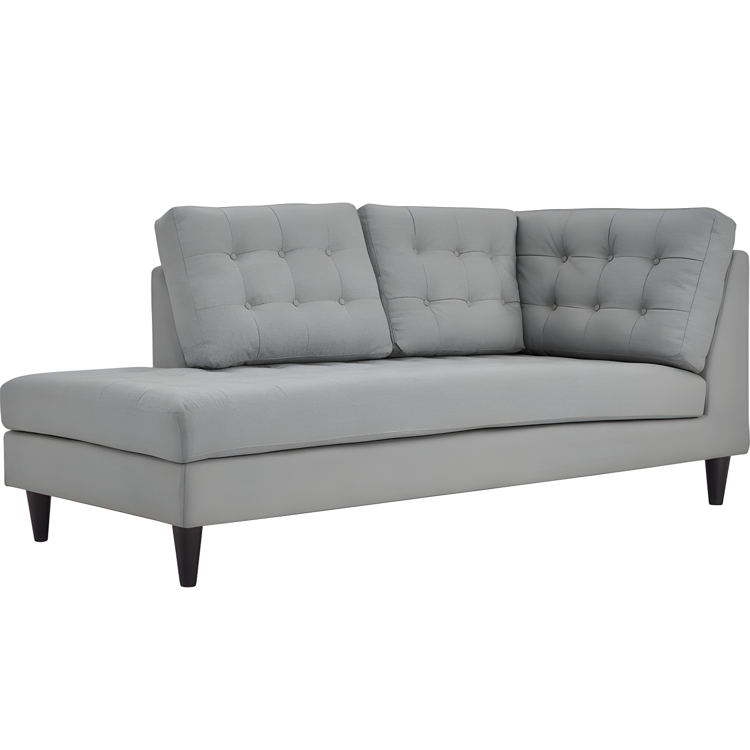 Modway Empress 2 Piece Upholstered Fabric Sectional