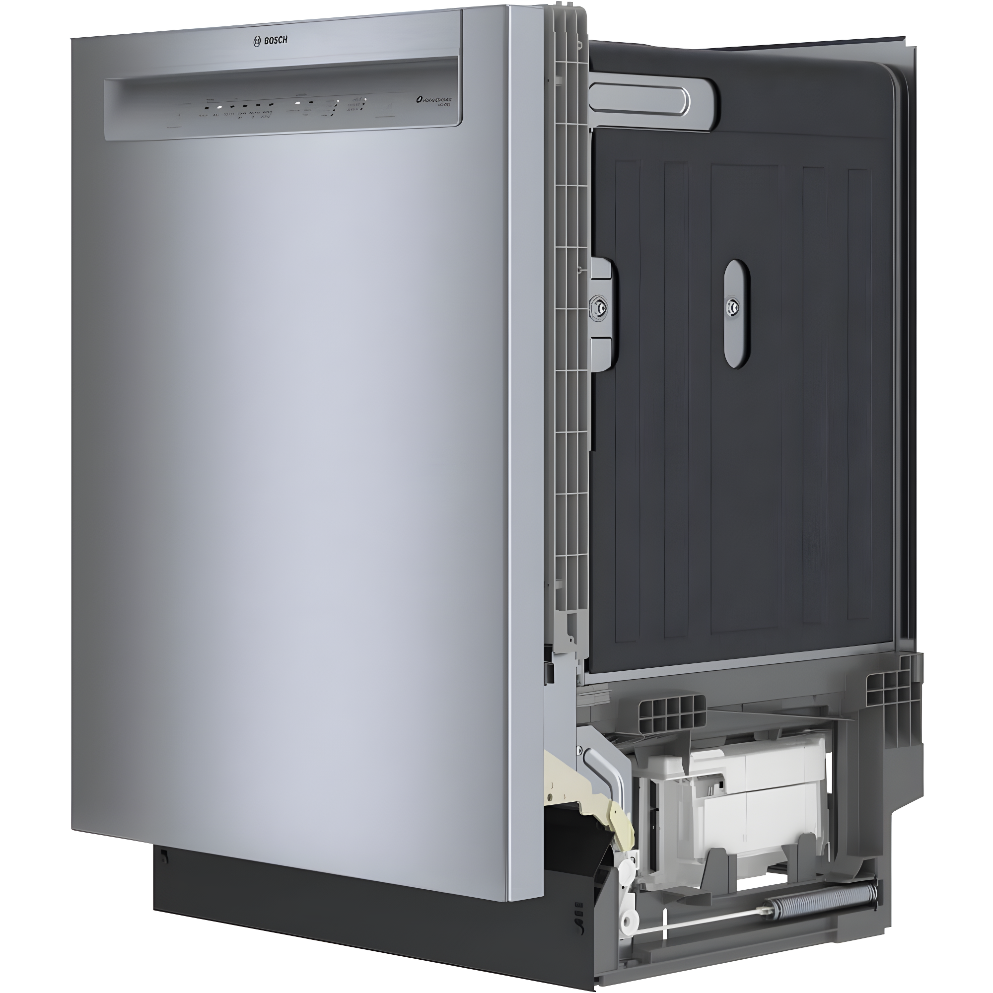 Bosch 800 Series 24" Front Control Built-In Dishwasher with Hybrid Tub SHE3AEM5N
