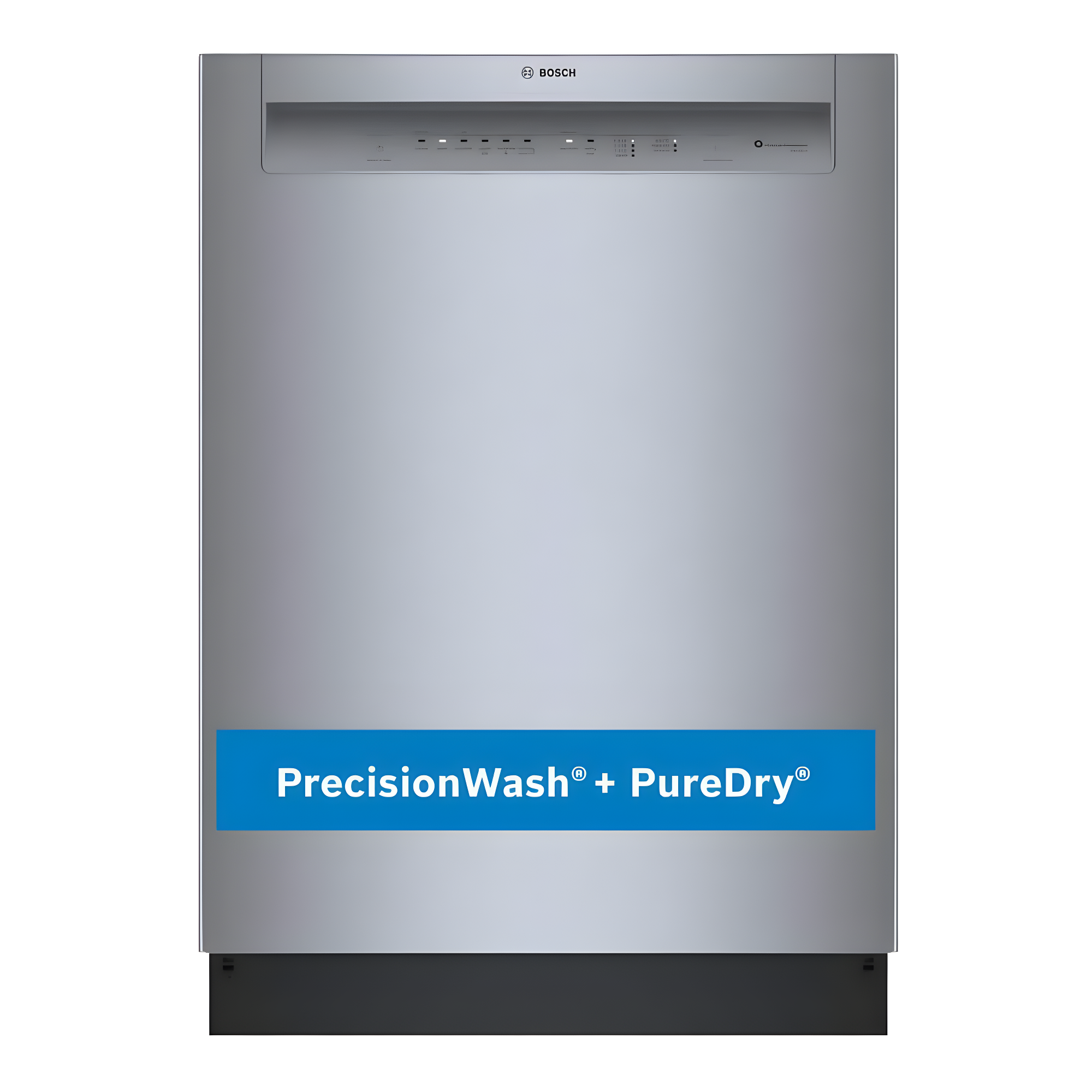 Bosch 800 Series 24" Front Control Built-In Dishwasher with Hybrid Tub SHE3AEM5N