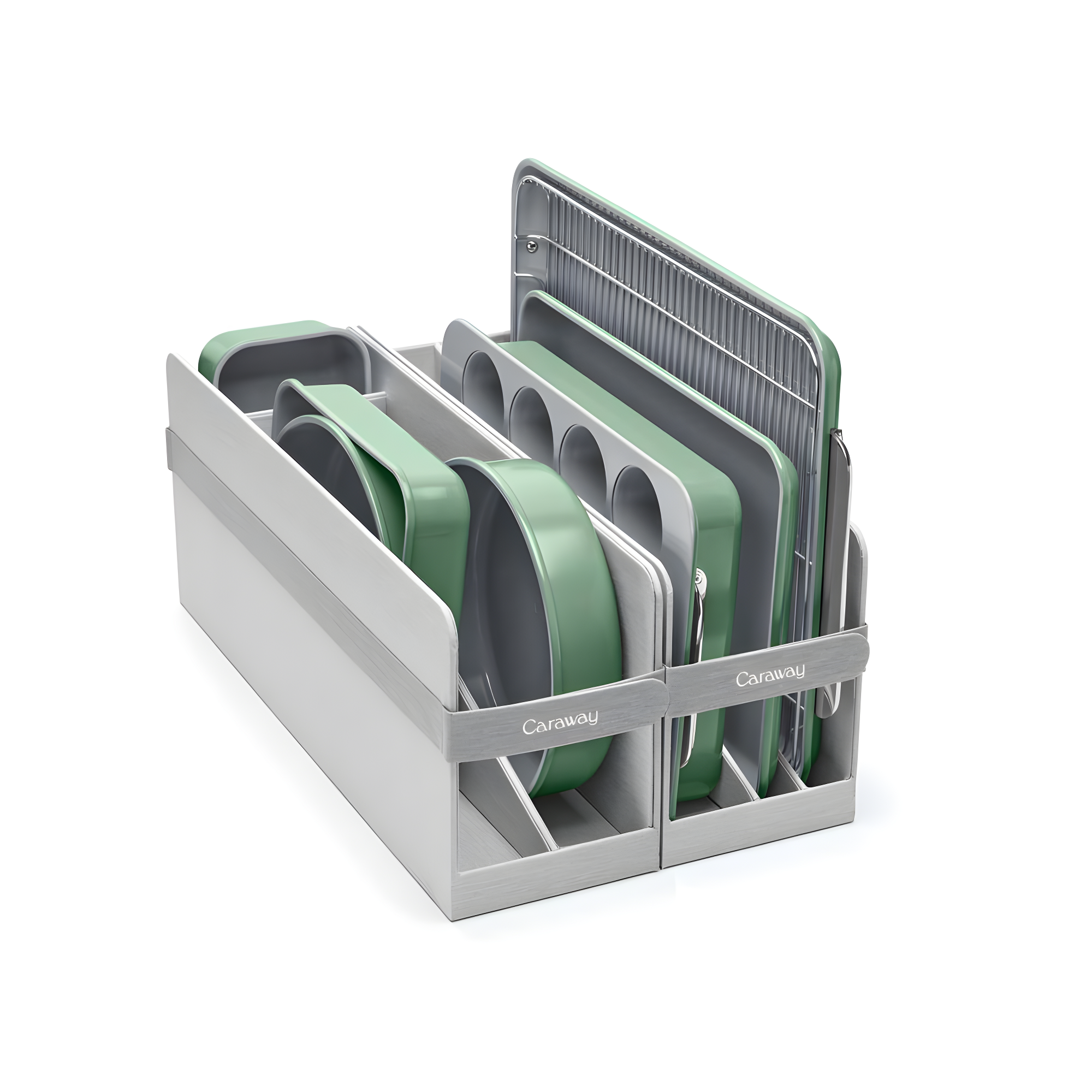 Caraway Sage Non-Toxic Ceramic Non-Stick Mini 5-Piece Bakeware Set