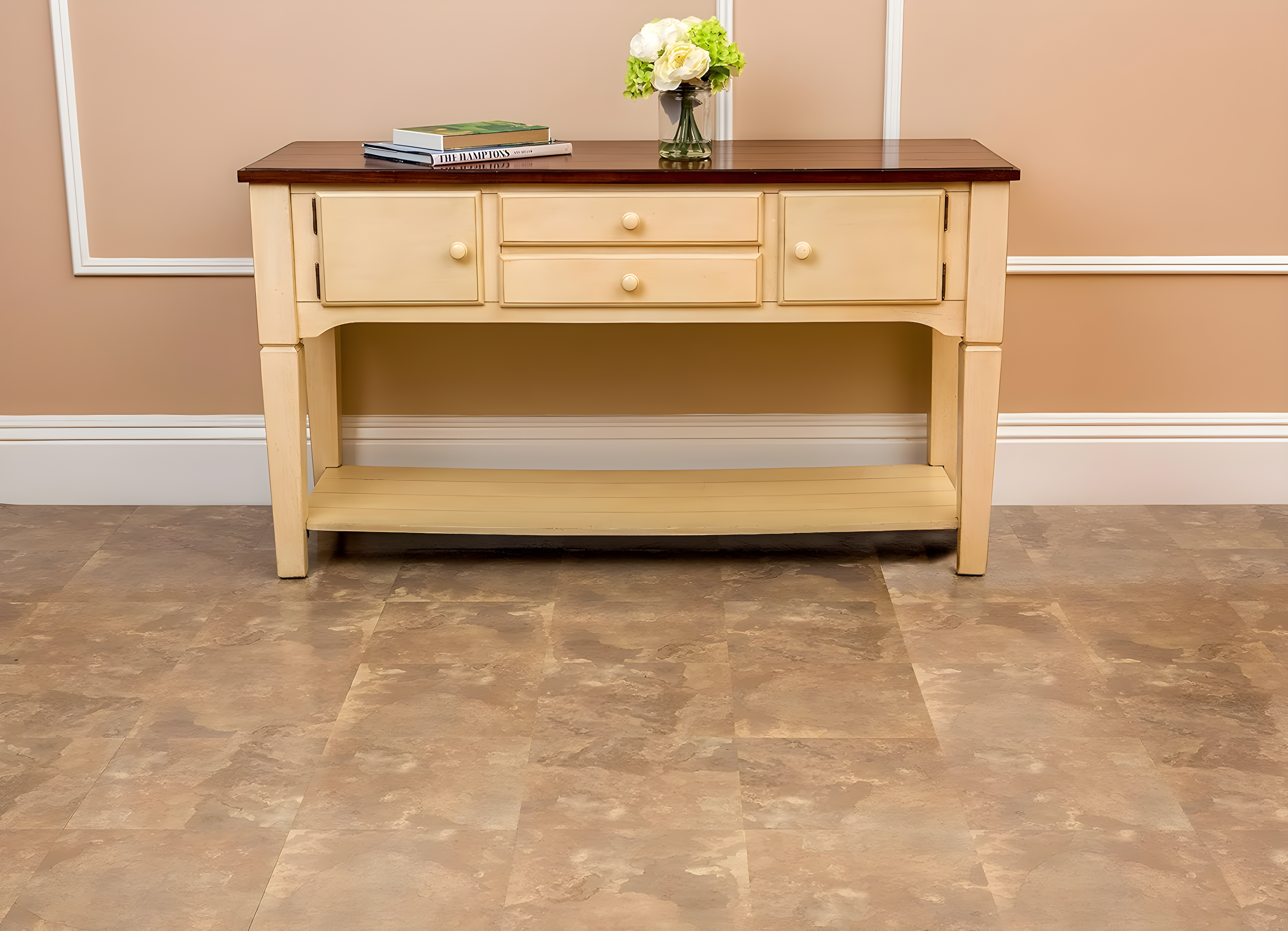 Achim Nexus 12"x12" 1.2mm Peel & Stick Vinyl Floor Tiles 20 Tiles/20 Sq. ft. Light Slate Marble