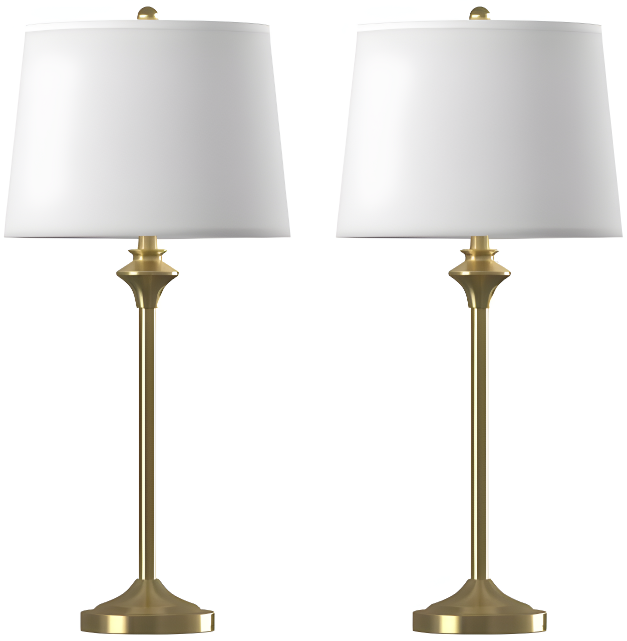 Nadia Metal Buffet Lamp (Set of 2)