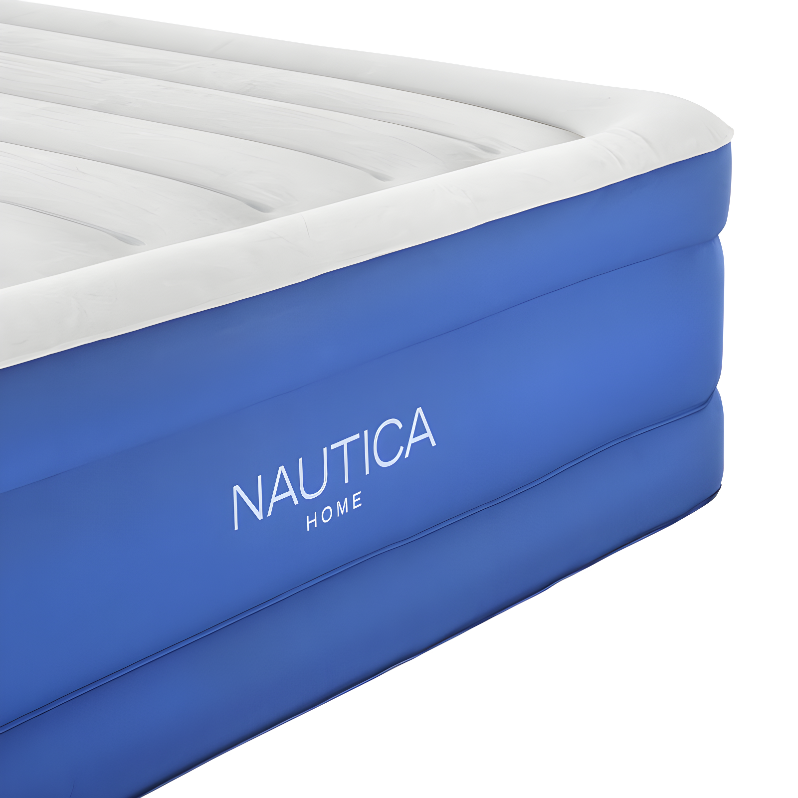 Nautica Nautica PlushAire Inflatable Air Mattress with Anti-leak Built-in Pump and Puncture Resistant Vinyl