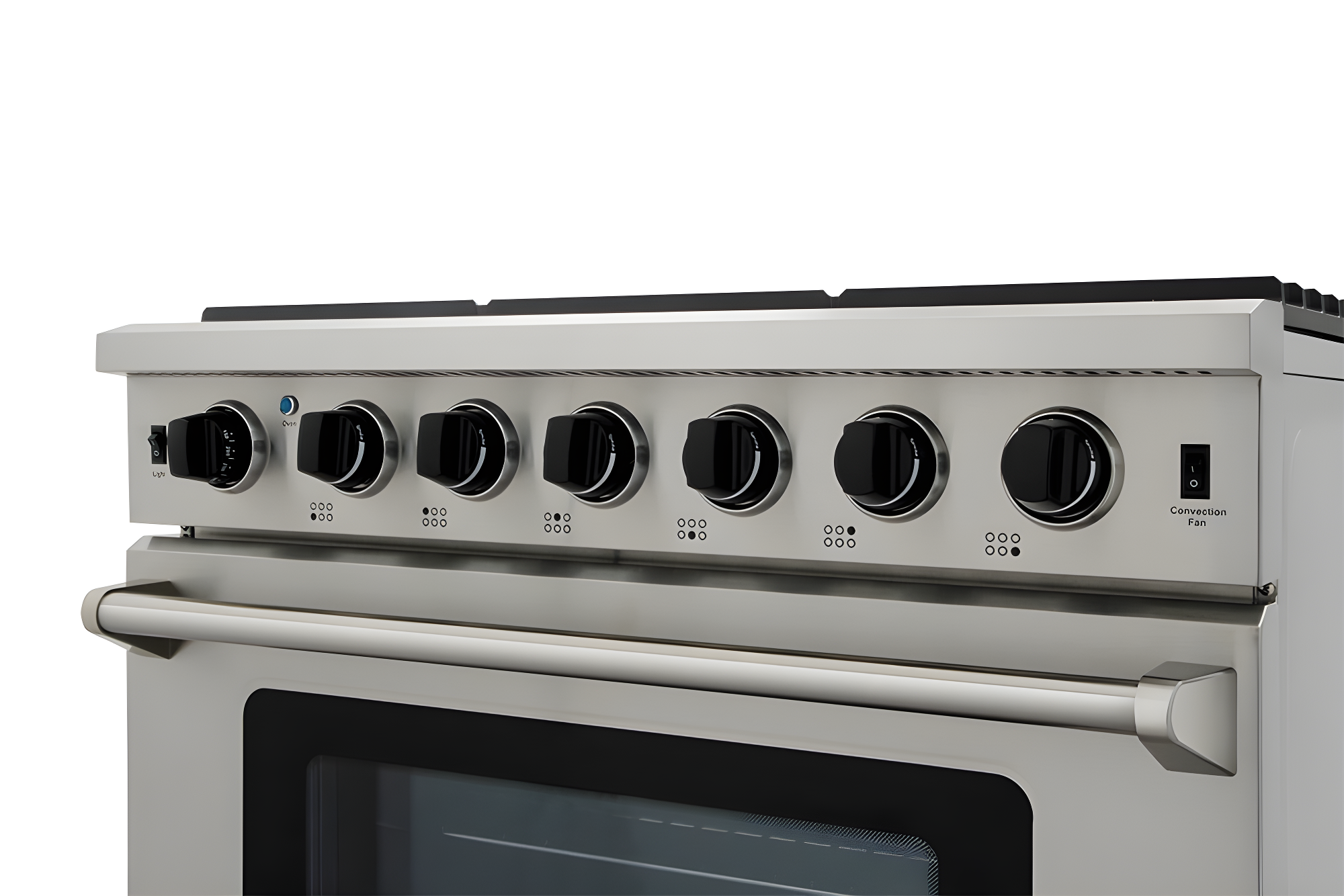 THOR 36-Inch Gas Range, 6 Burners - Stainless Steel (LRG3601U)