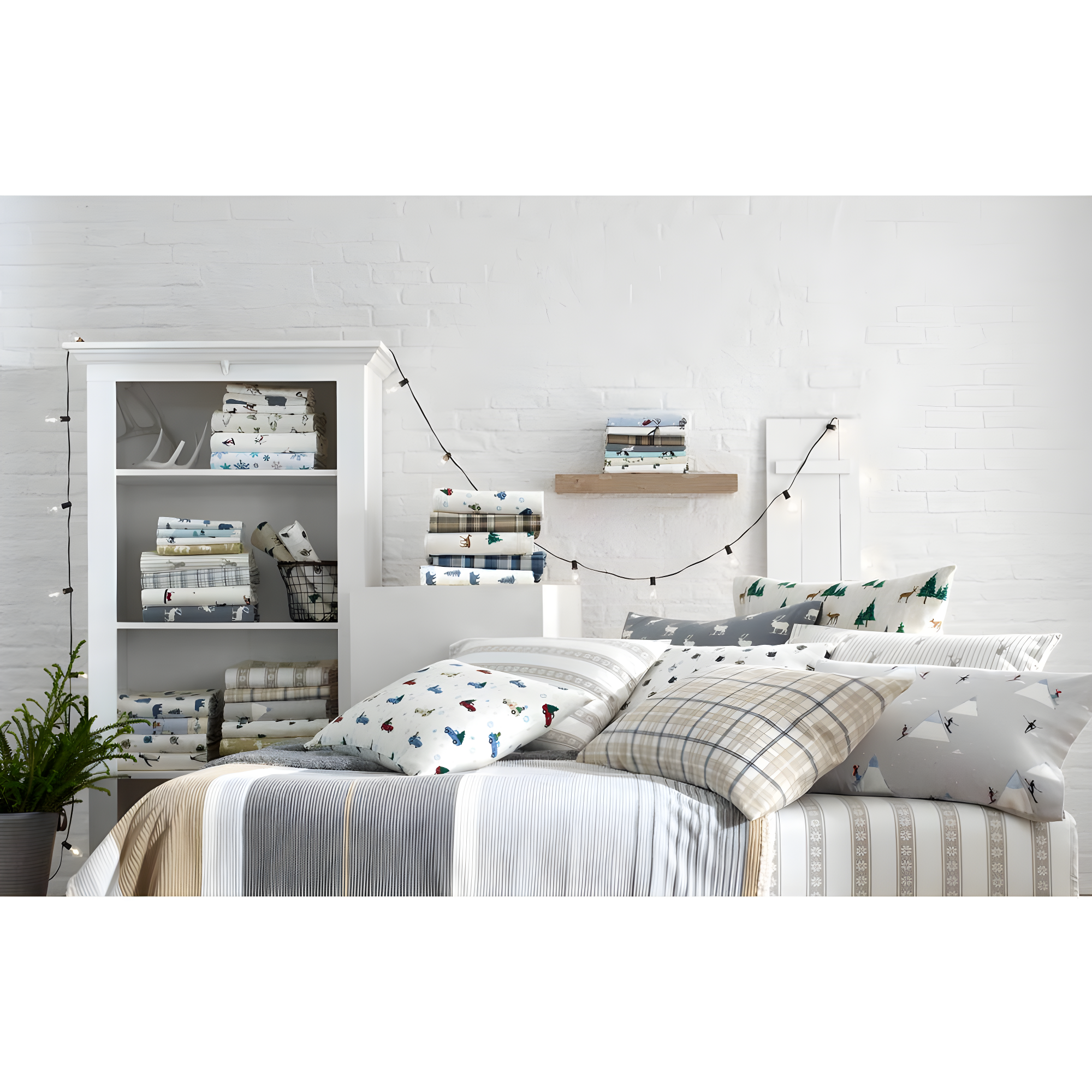 Eddie Bauer Printed Cotton Percale Sheet Sets