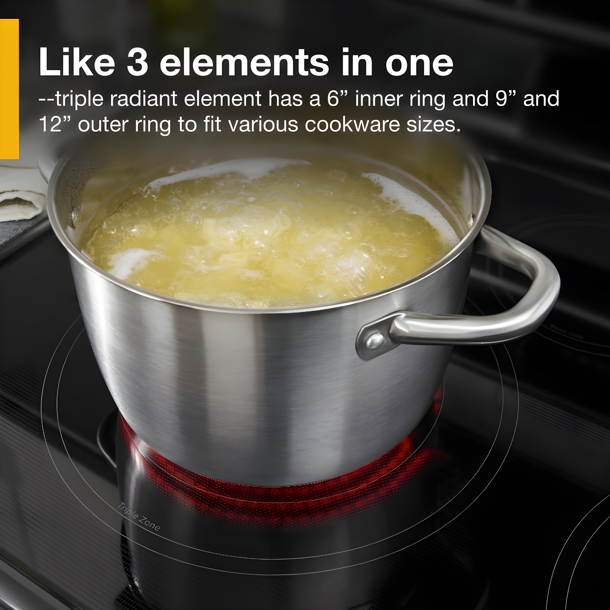 Whirlpool WGE745C0FS 30" Stainless Freestanding Double Oven Range
