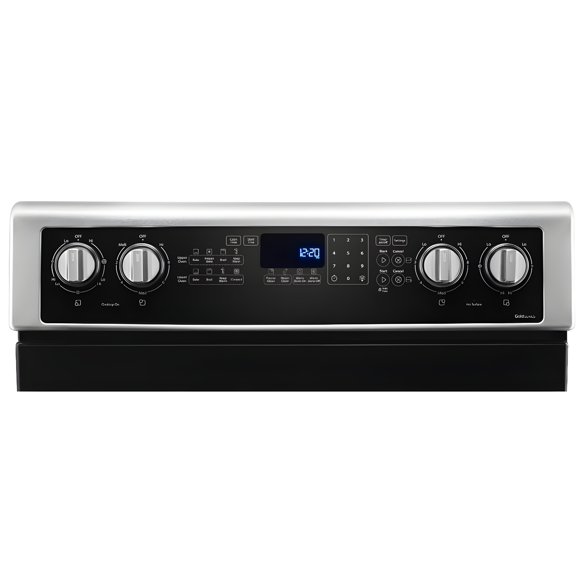Whirlpool WGE745C0FS 30" Stainless Freestanding Double Oven Range