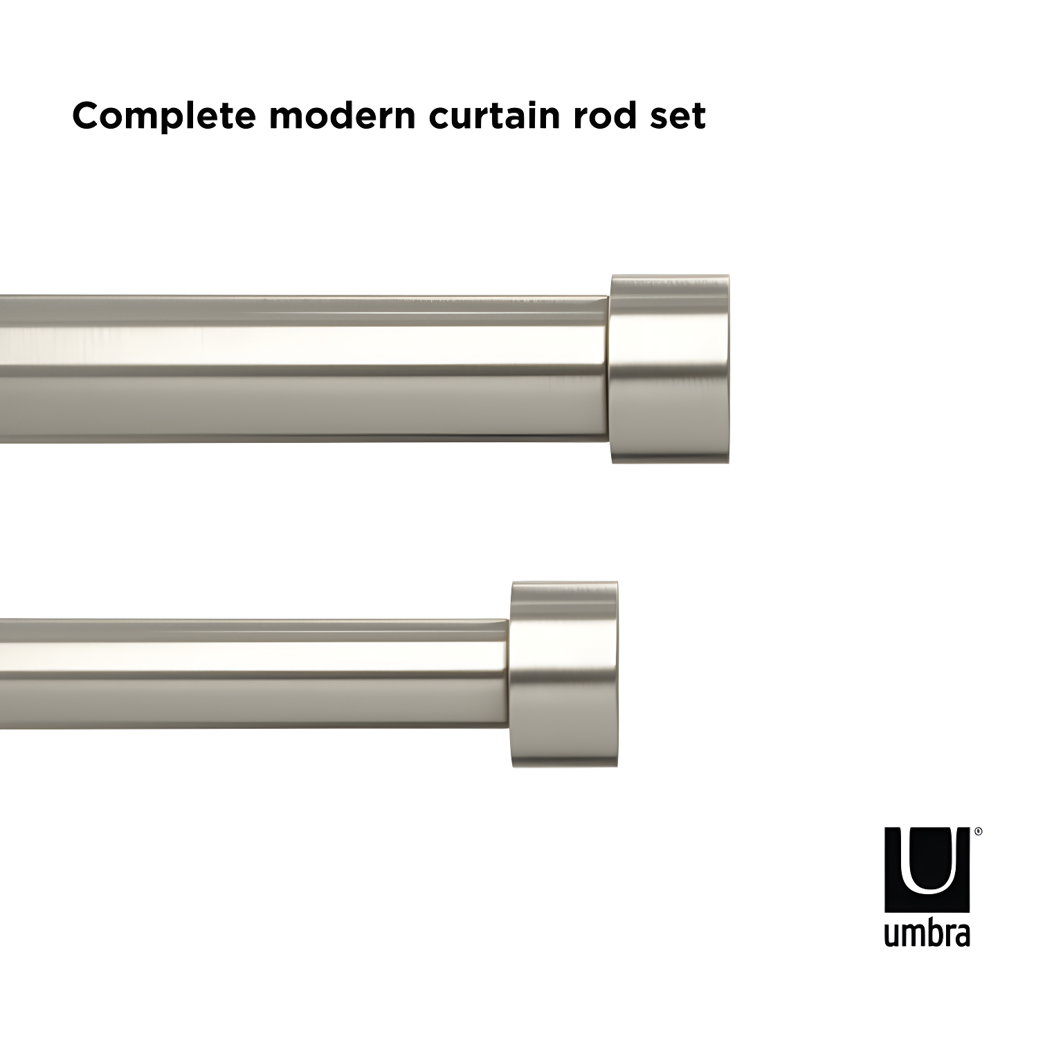 Cappa Drapery Solutions Double Curtain Rod