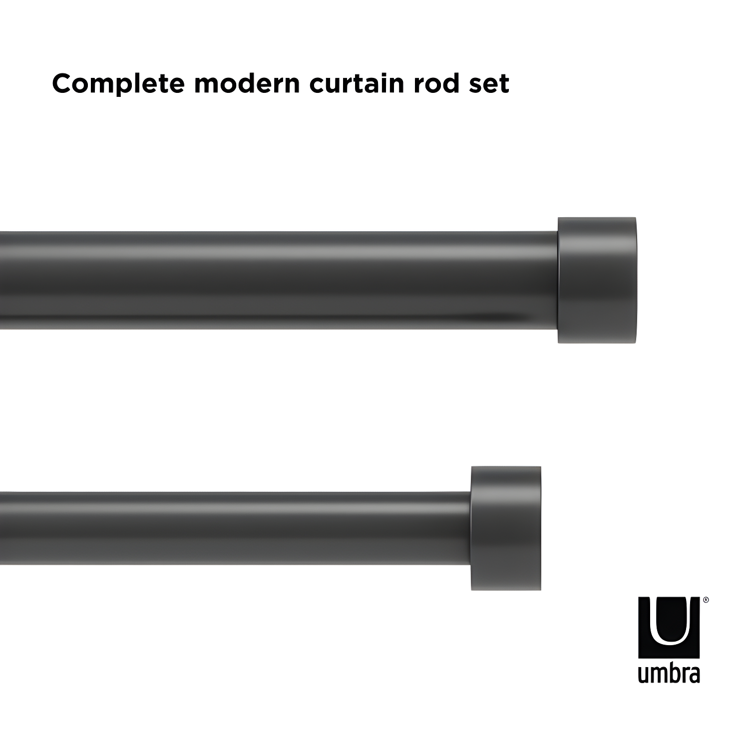 Cappa Drapery Solutions Double Curtain Rod
