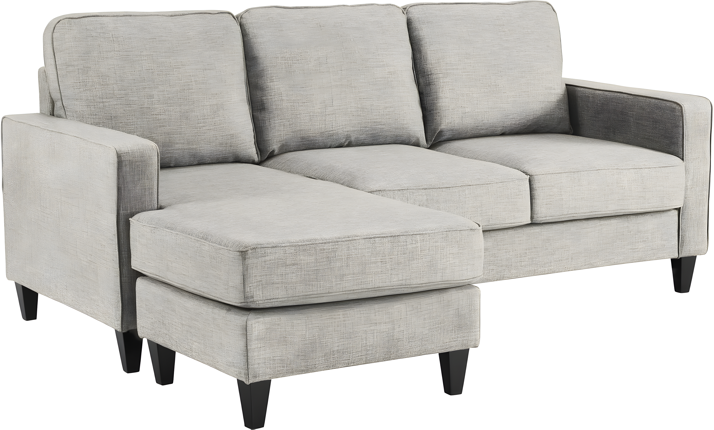 Serta Harmon Upholstered Reversible Sectional Sofa and Chaise