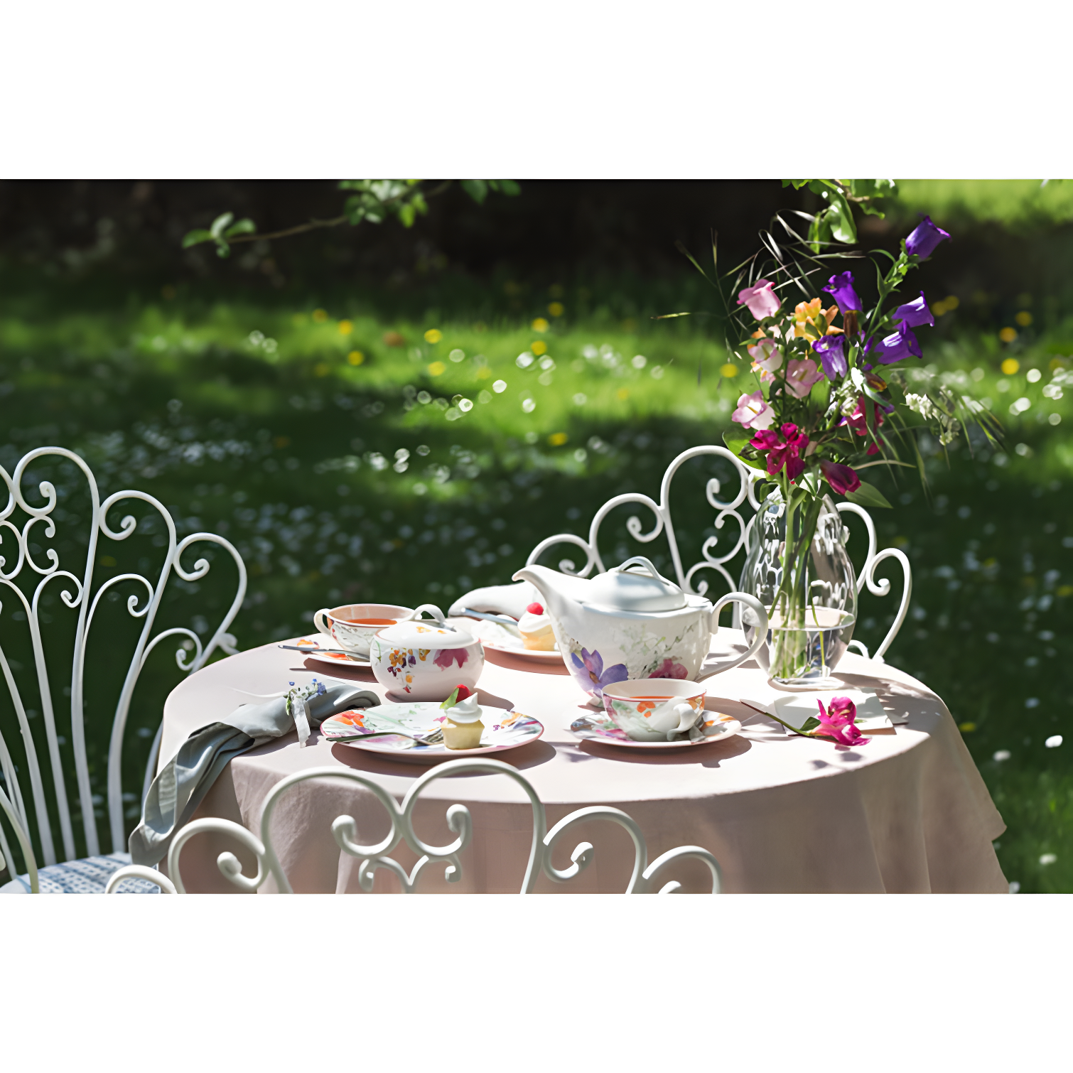 Villeroy & Boch Villeroy & Boch Mariefleur 1.06-qt. Teapot