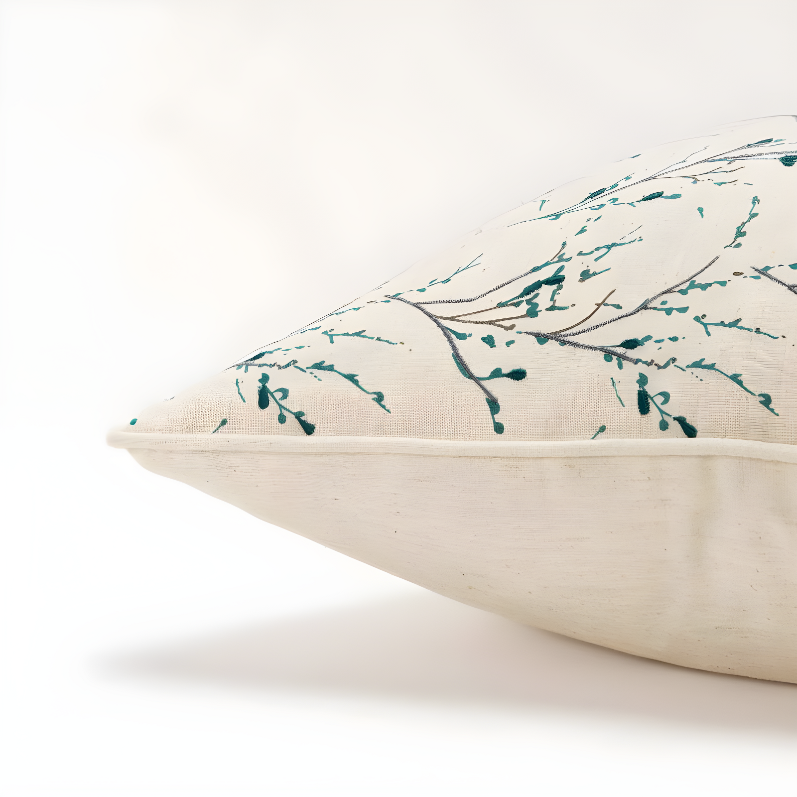 Rizzy Home Embroidered Cotton Throw Pillow