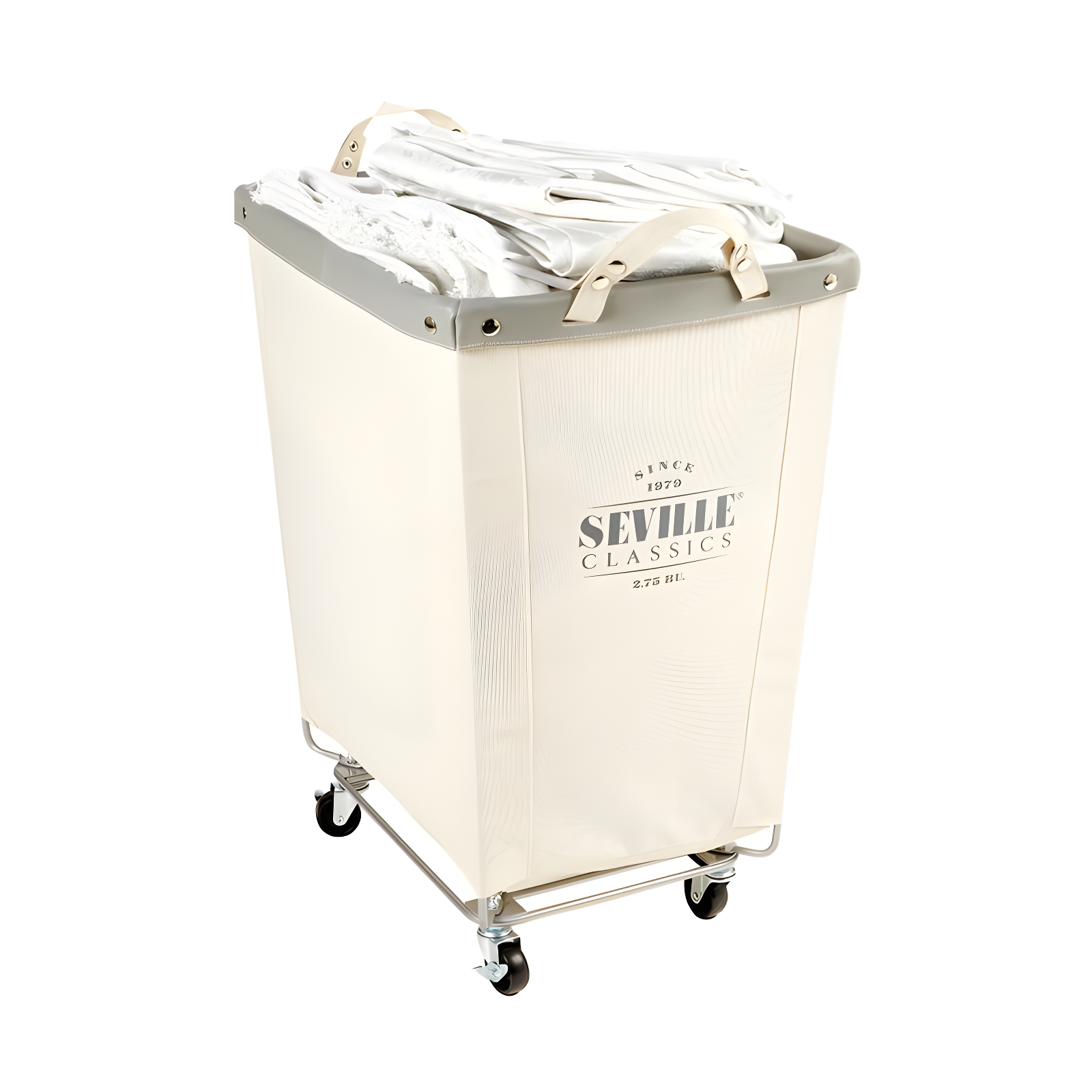 Rolling Commercial Laundry Hamper