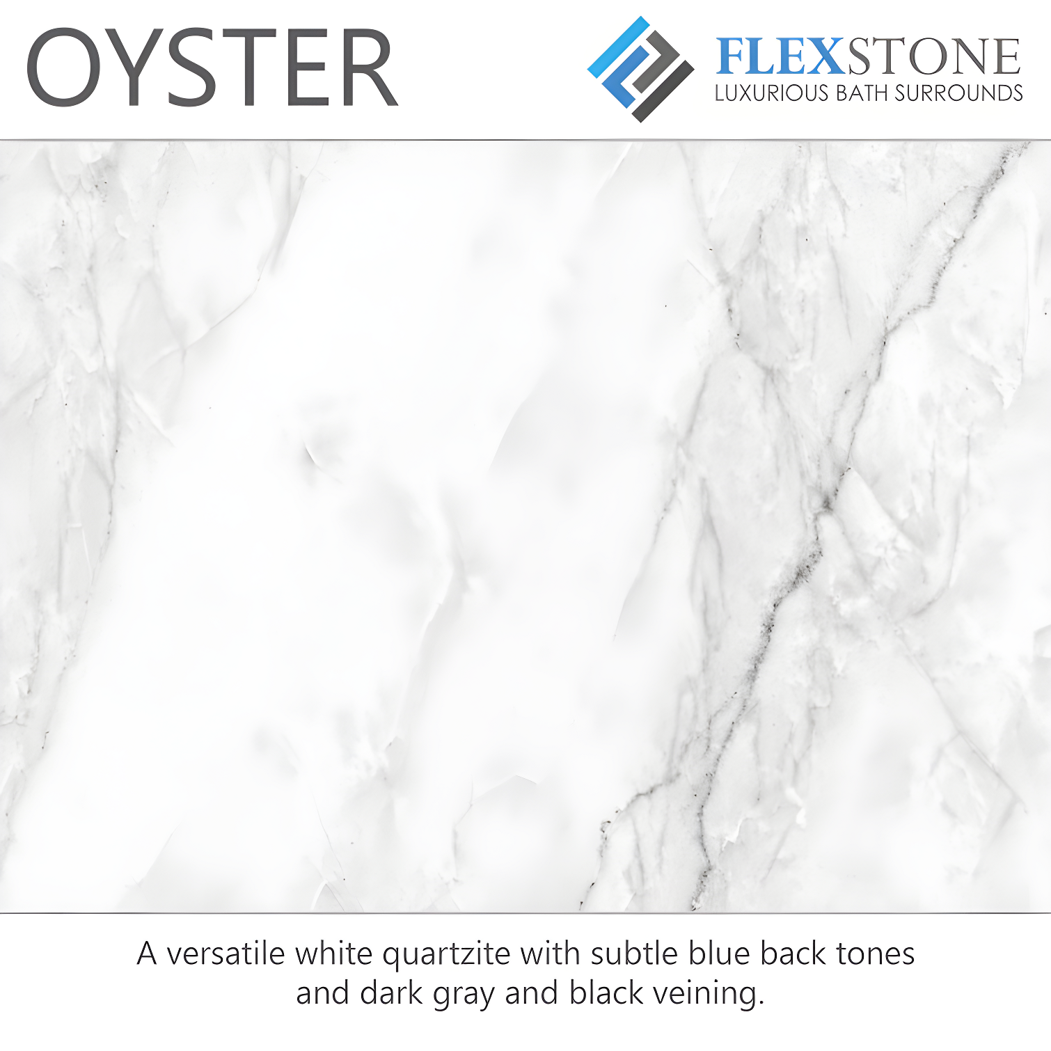 FlexStone Adaptable 60"W x 60"D x 80"H Alcove Shower Surround