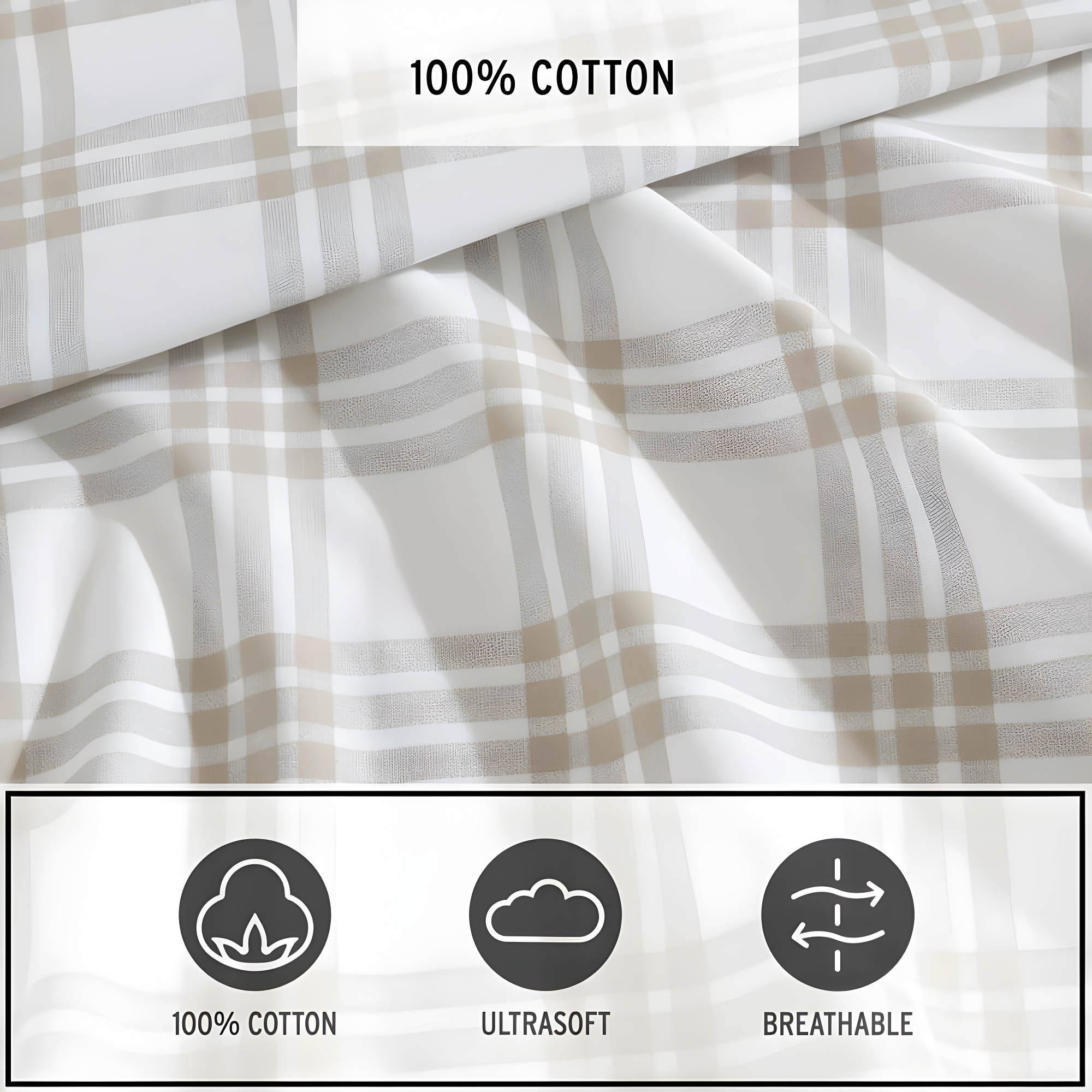Eddie Bauer Printed Cotton Percale Sheet Sets