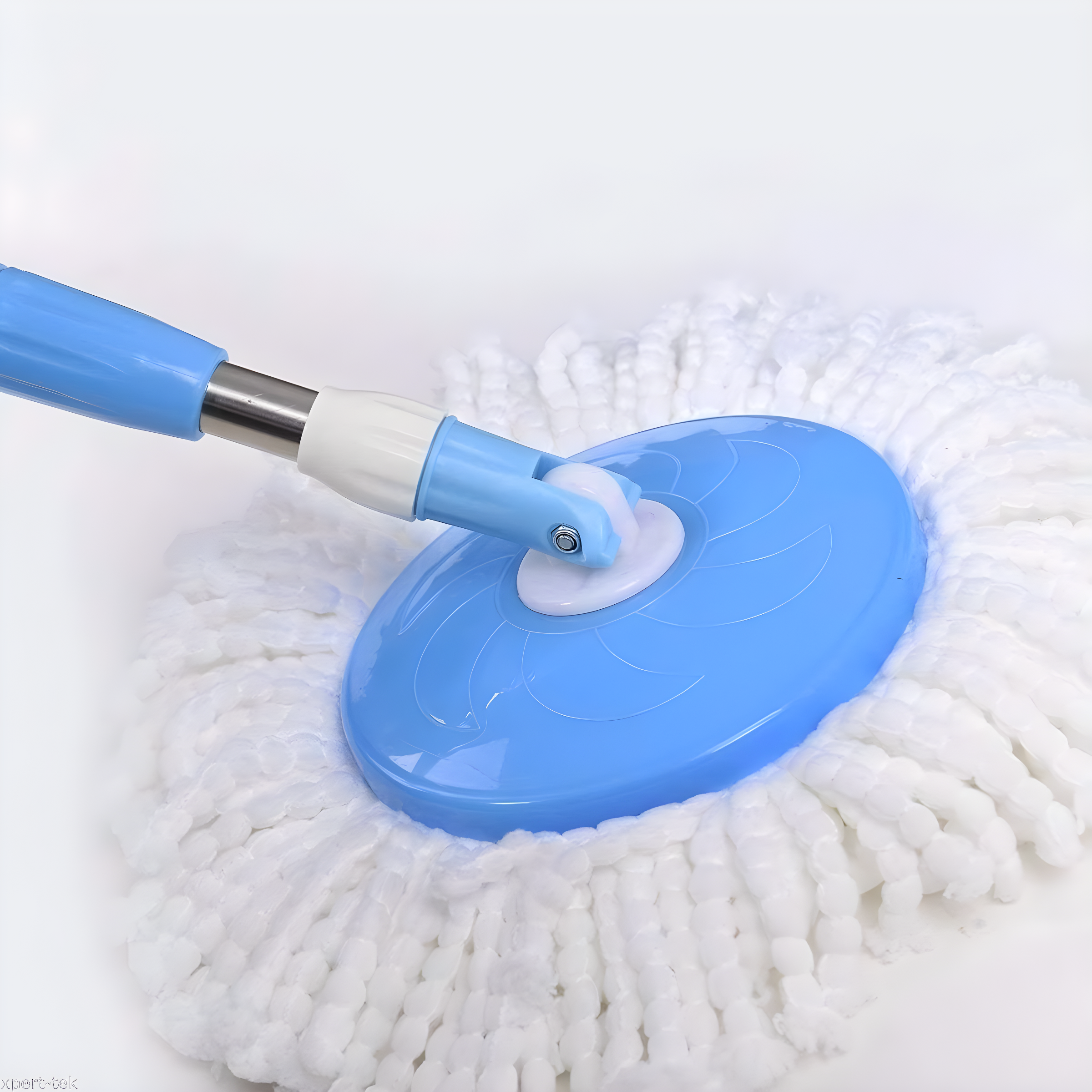 3 Pack Spin Mop Replacement Head for Hurrica, Mopnad, Cassabel and Other 360 Spin Mop Systems, Microfiber Spin Mop Refills (3pc-White)