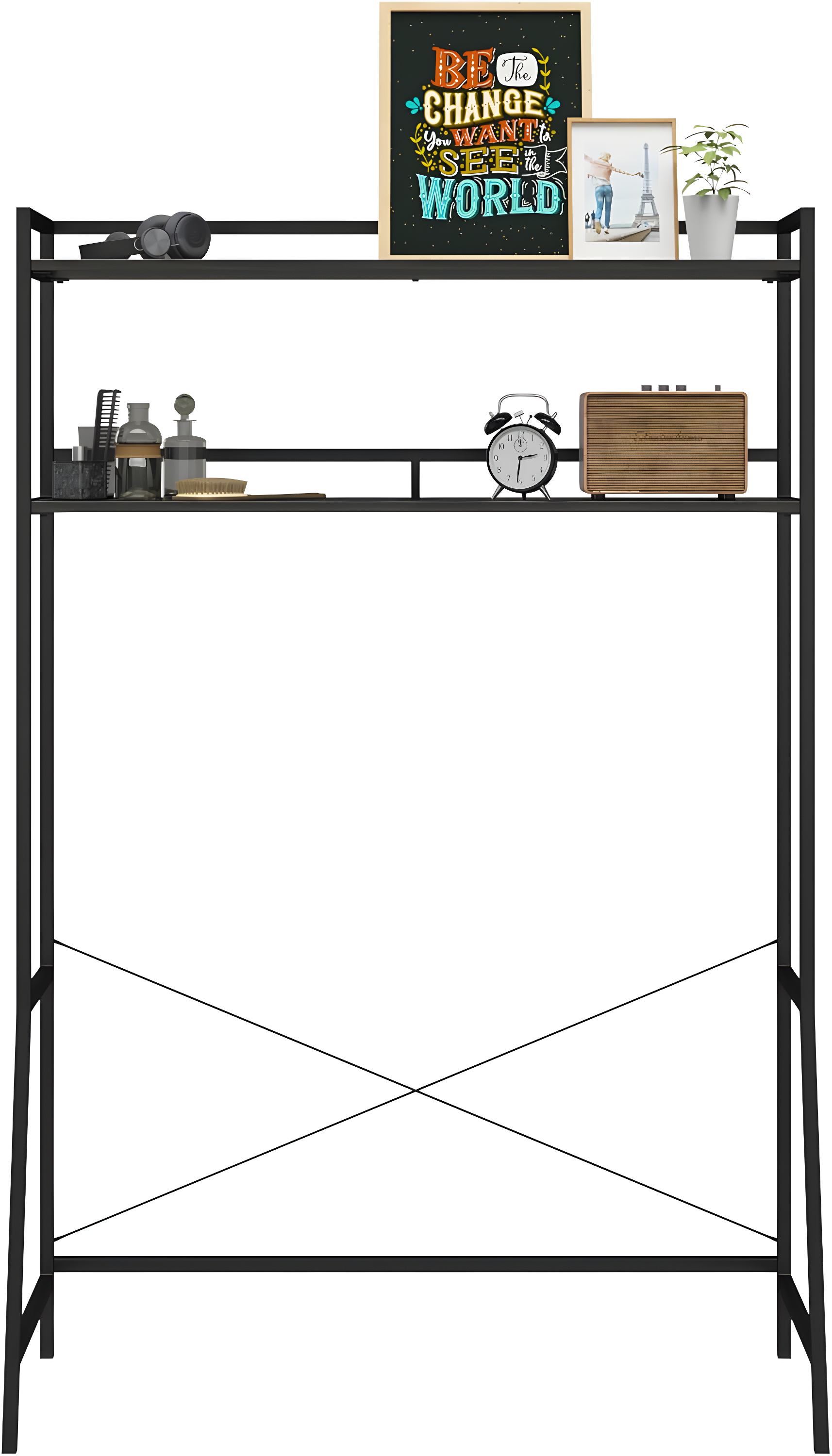 Novogratz Beverly Over-The-Bed Storage Shelves for Twin & XL Twin Beds