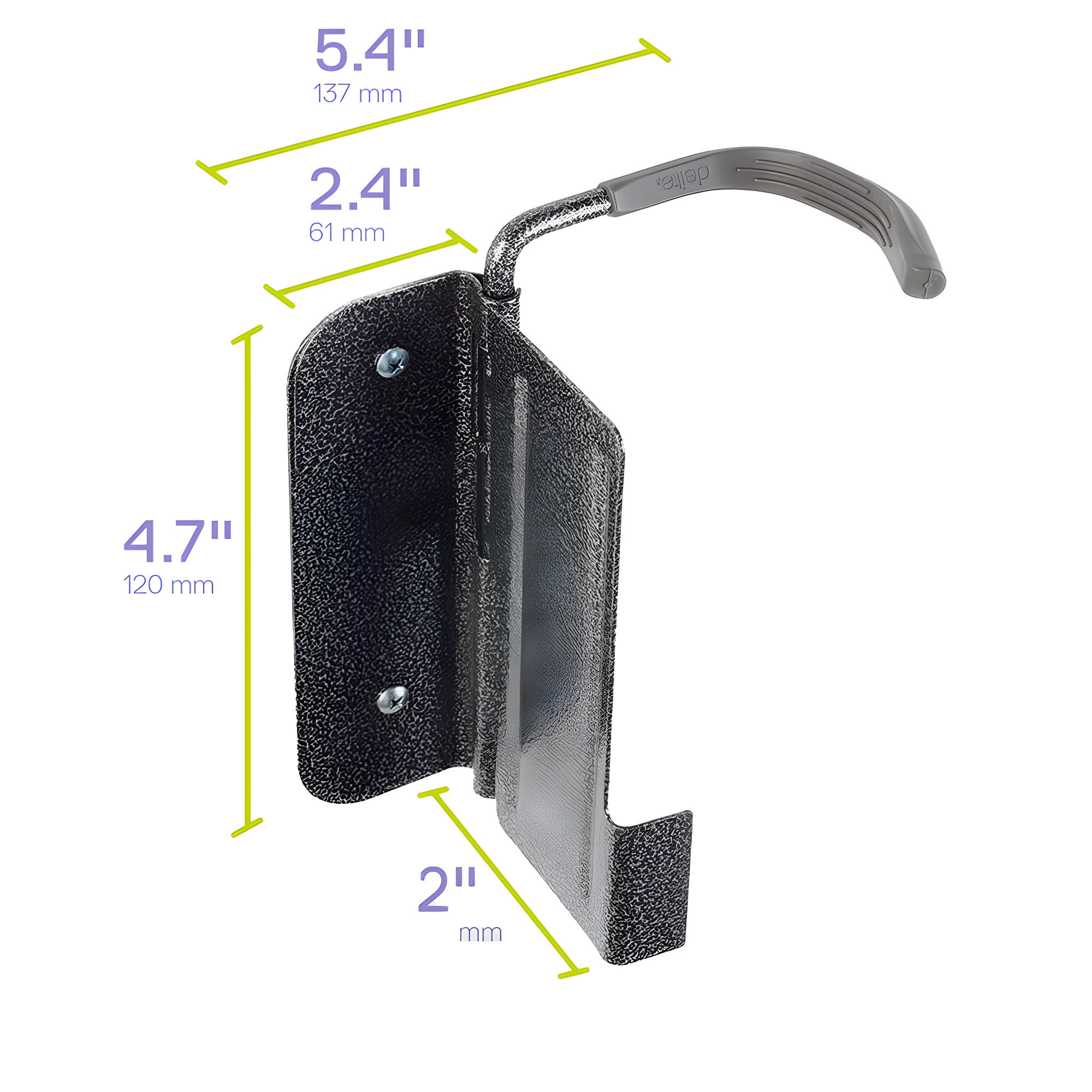 Single Bike Hinge Wall Mount Rack