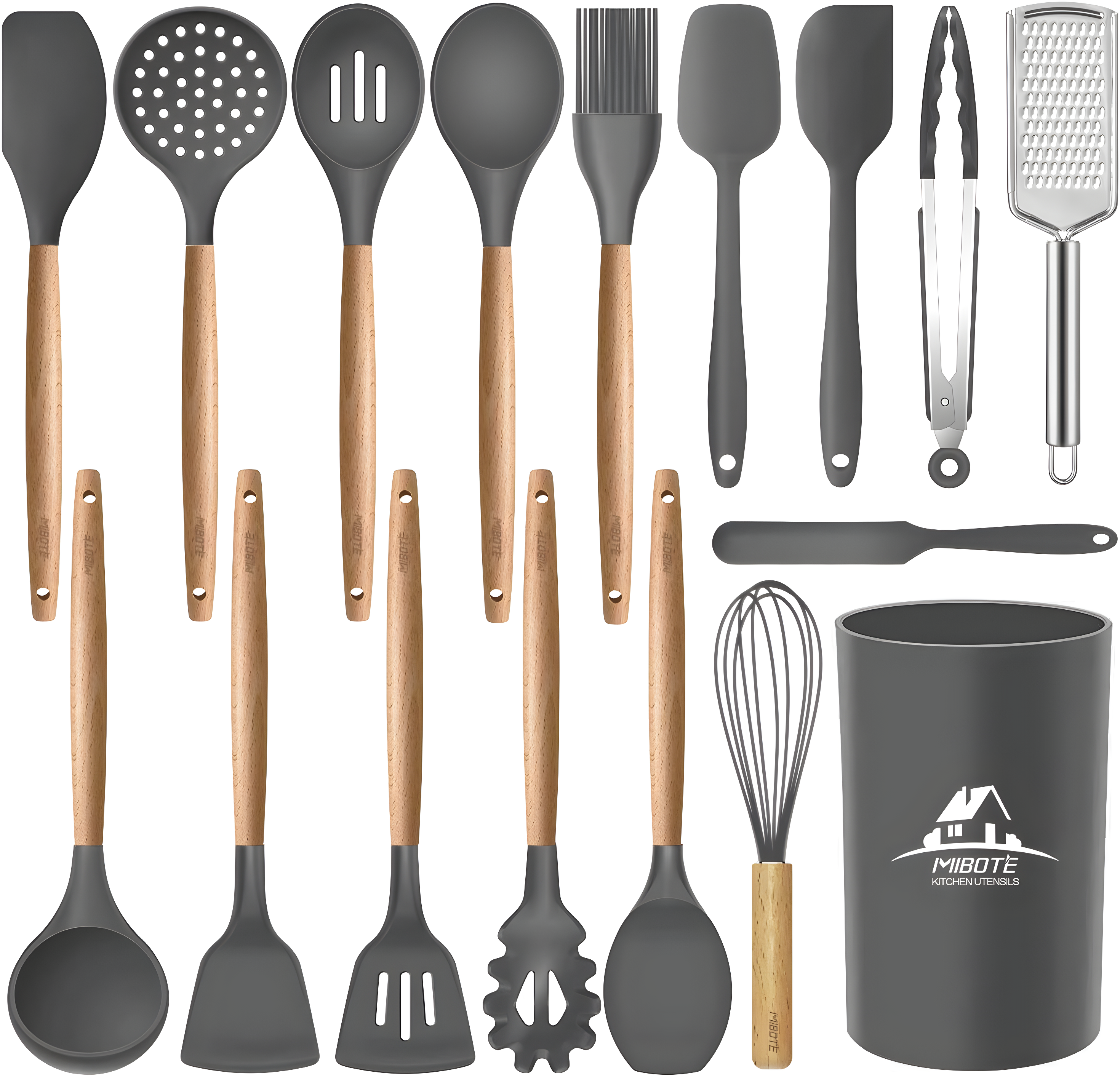 LUXESIT 17 Piece Cooking Utensil Set
