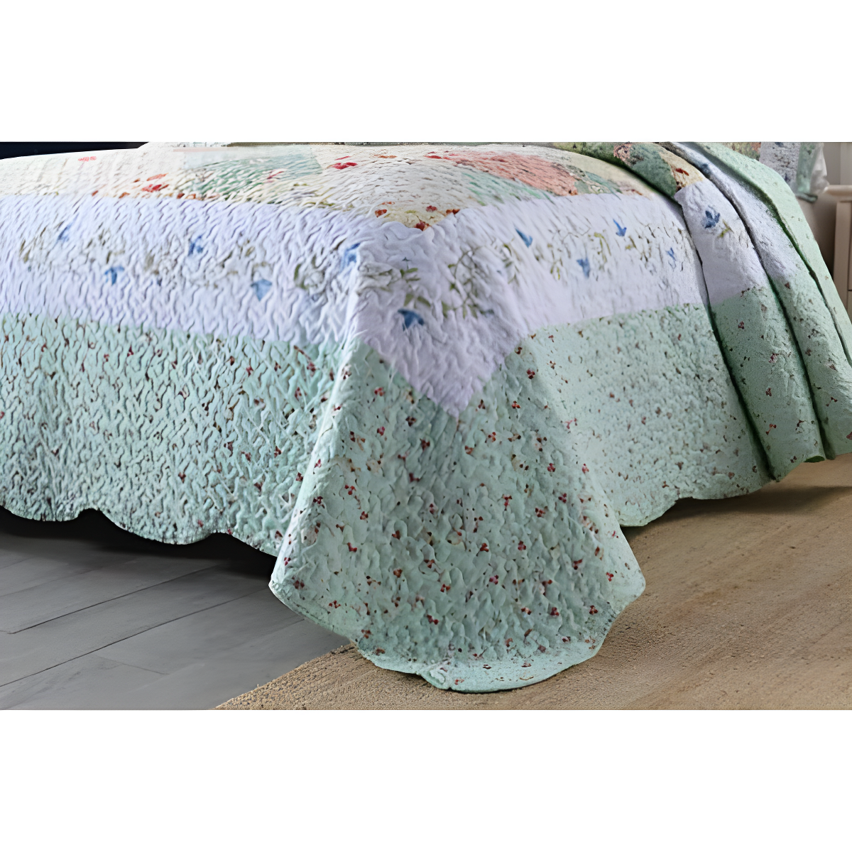 MarCielo Floral Quilt Set