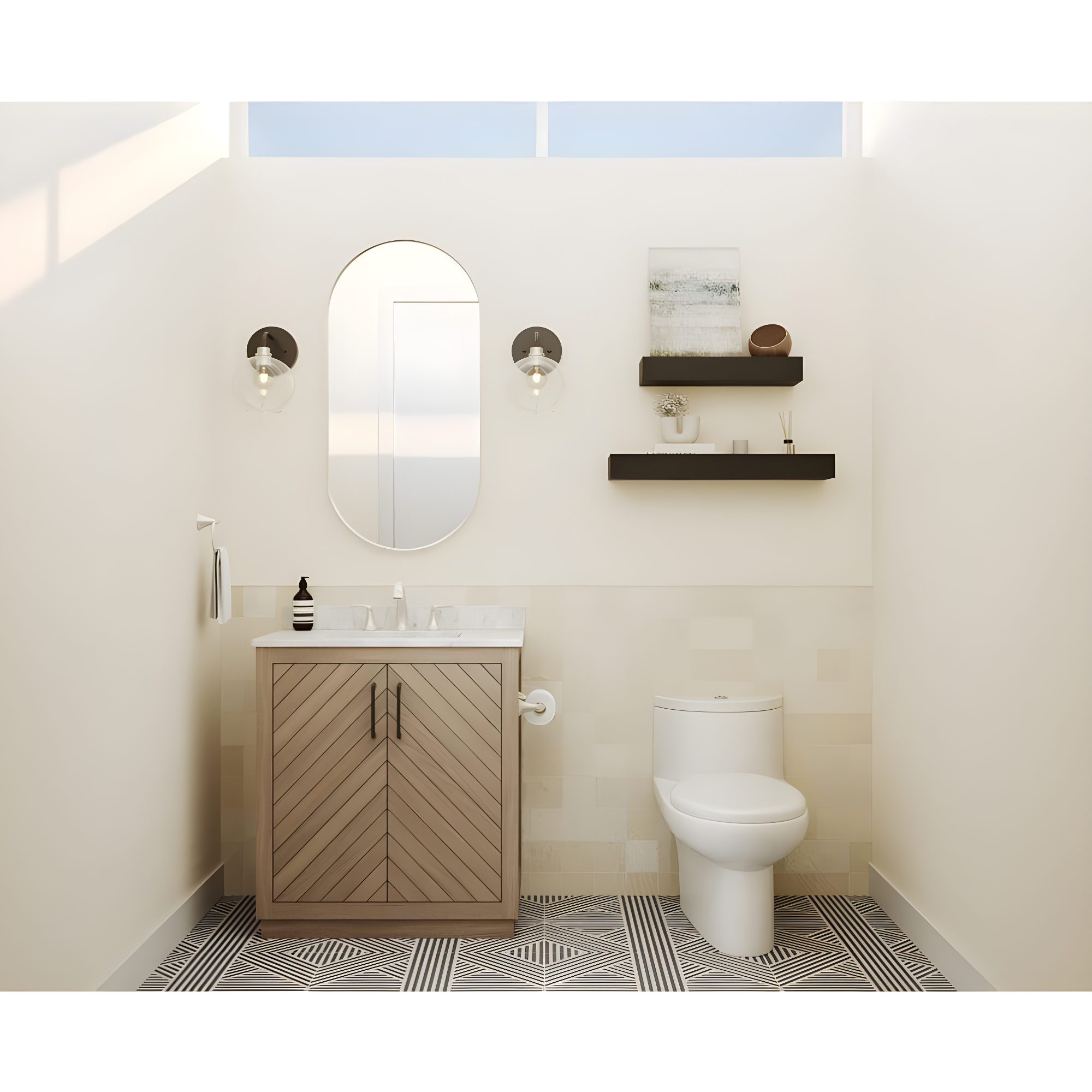 Southampton 4" x 4" Satin Finish Handmade Look Wall Tile (5.38 Sq. Ft. / Case)