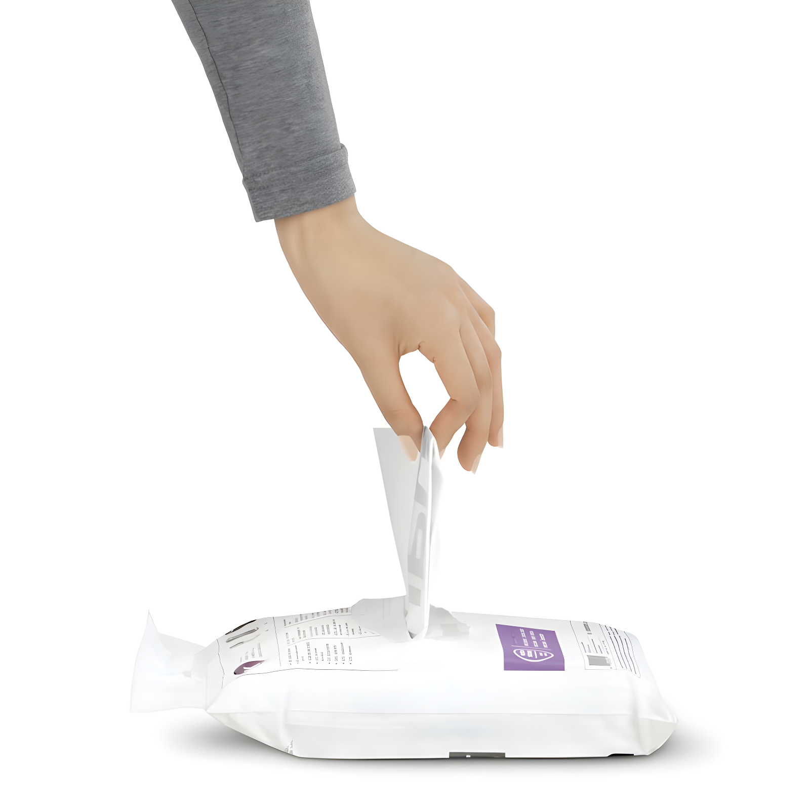 Simplehuman Code R Custom Fit Drawstring Trash Bags, 10 Liter / 2.6 Gallon, White, 60 Count