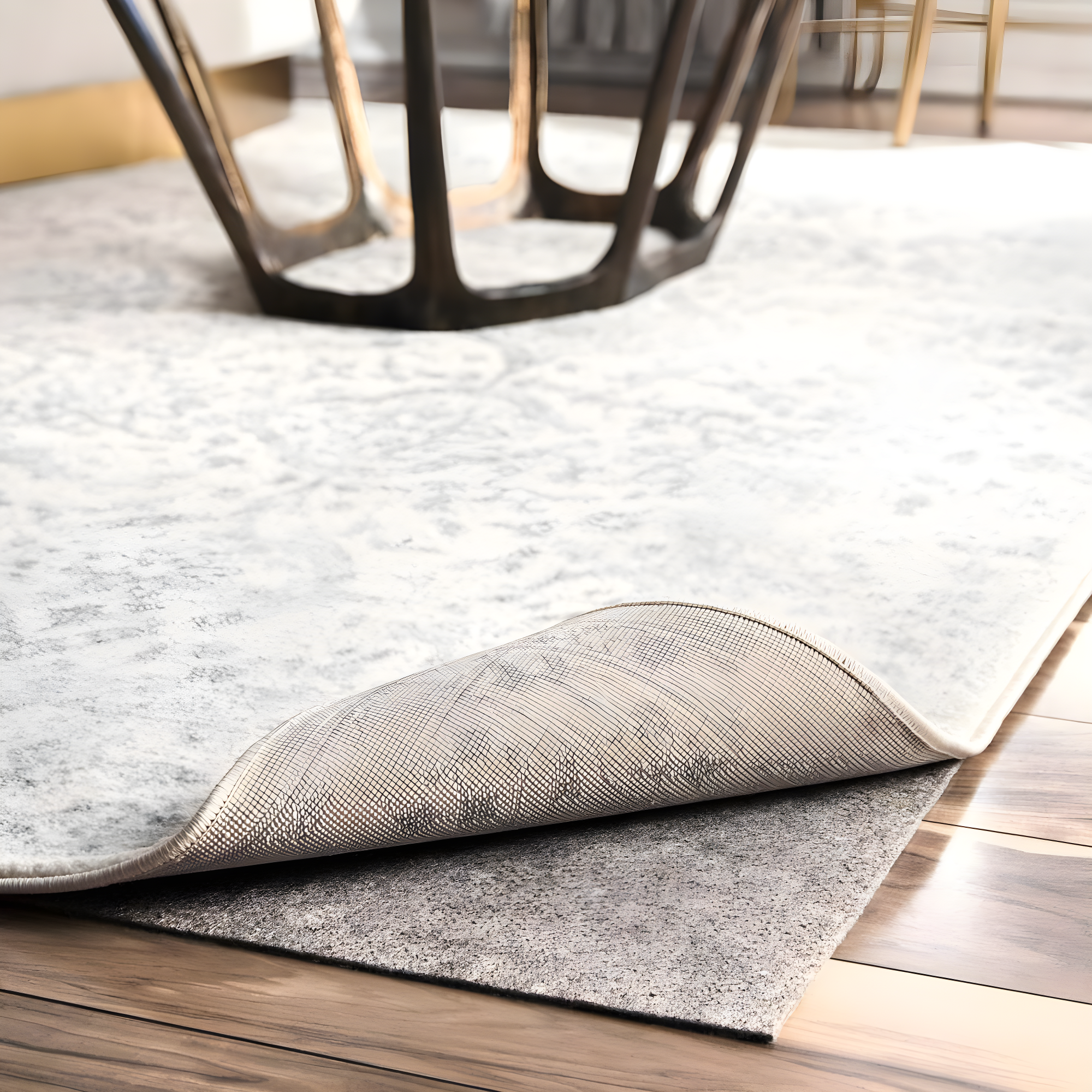 Nuloom Brody Eco-Friendly Non Skid Rug Pad Runner Rug - 2' x 10', Gray