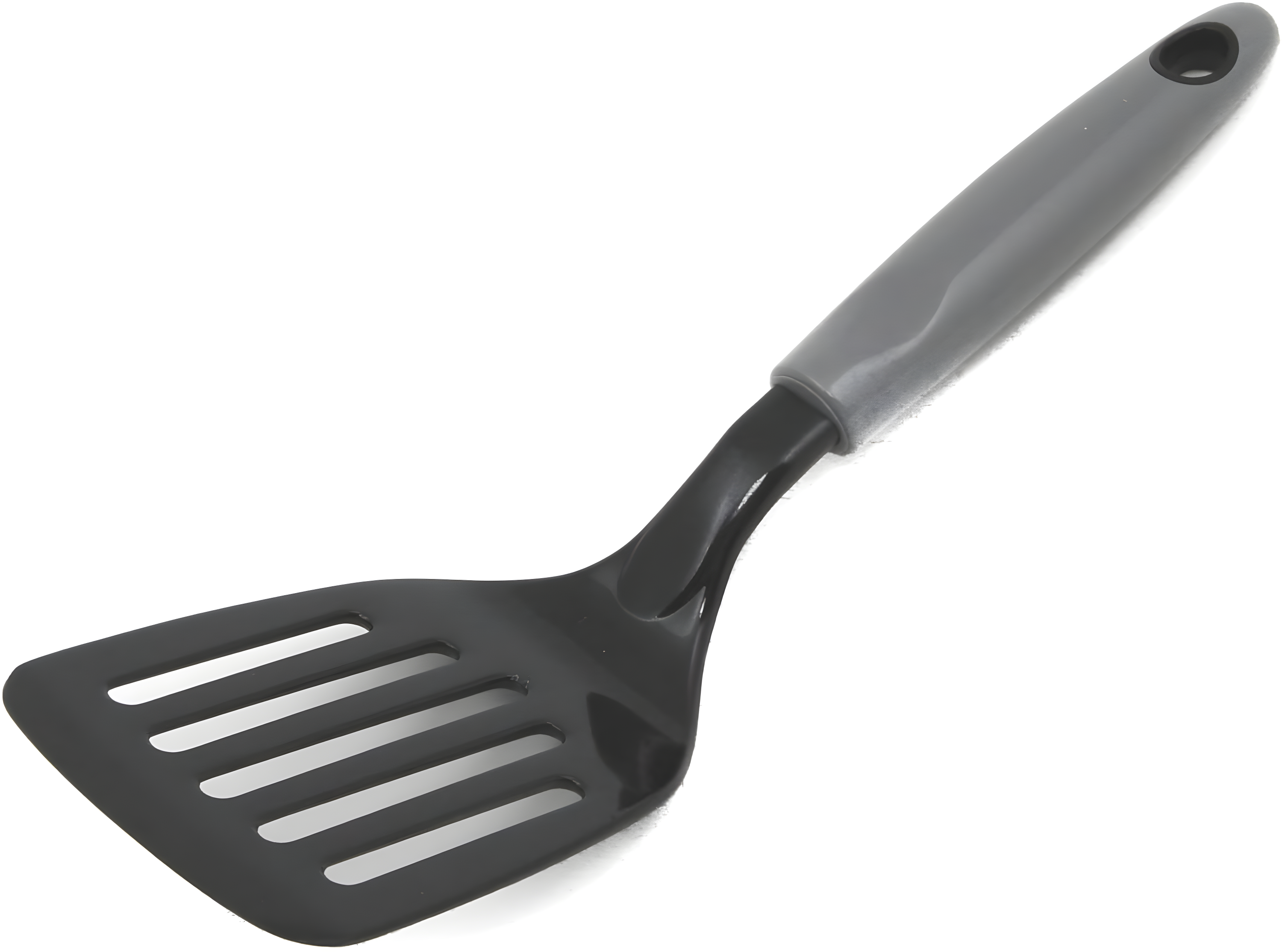 Chef Craft Select Nylon Short Turner/Spatula, 10.5 inch, Gray