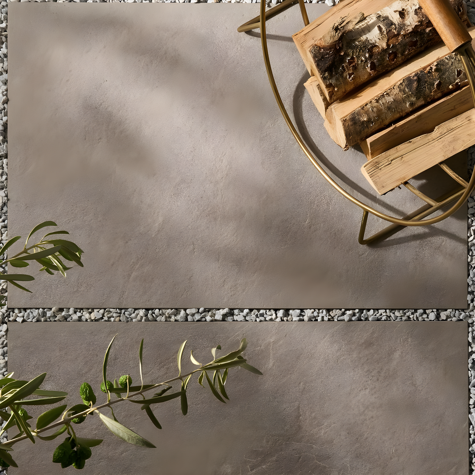 Bond Tile Monolith 23.62 In. X 35.43 In. 2CM Matte Porcelain Floor Paver Tile (11.62 Sq. Ft. / Case)