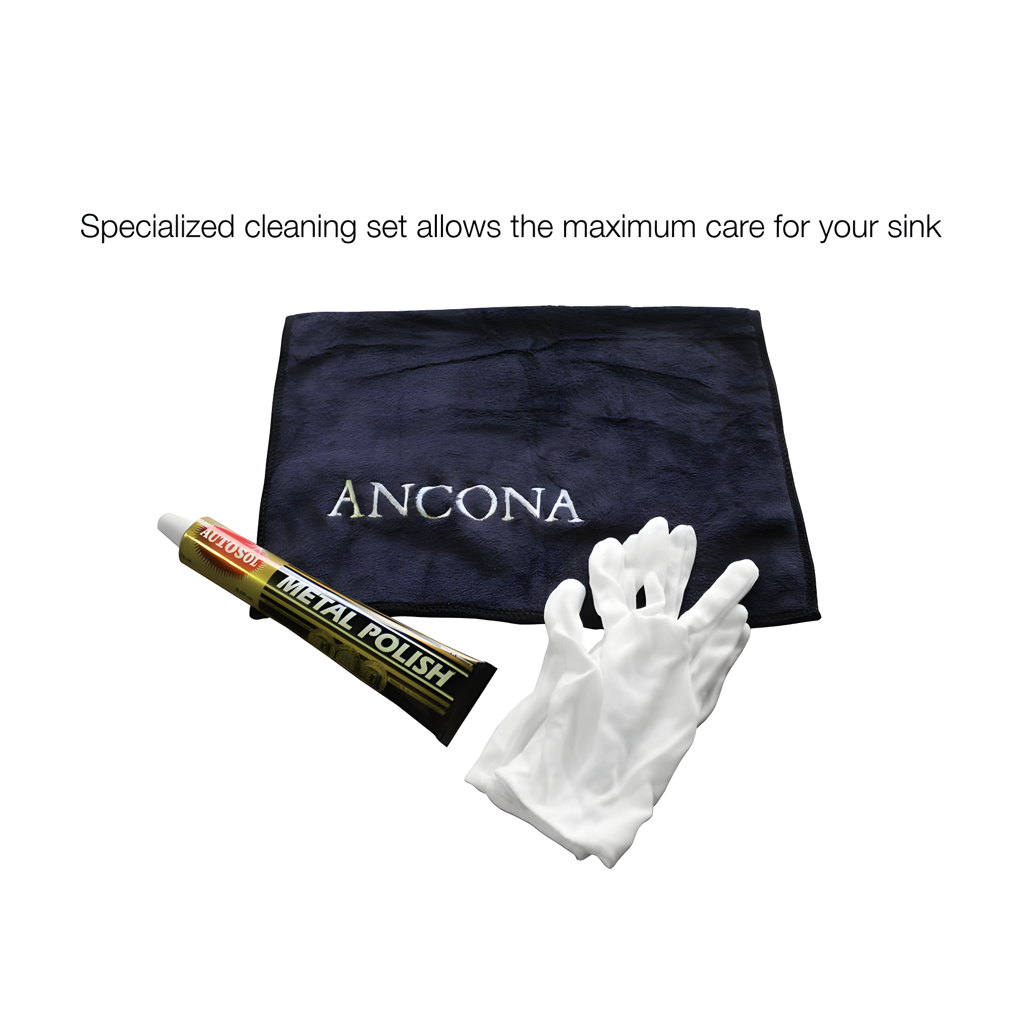 Ancona Prestige Series Stainless Steel 30'' x 18'' Undermount Kitchen Sink with Grid and Strainer