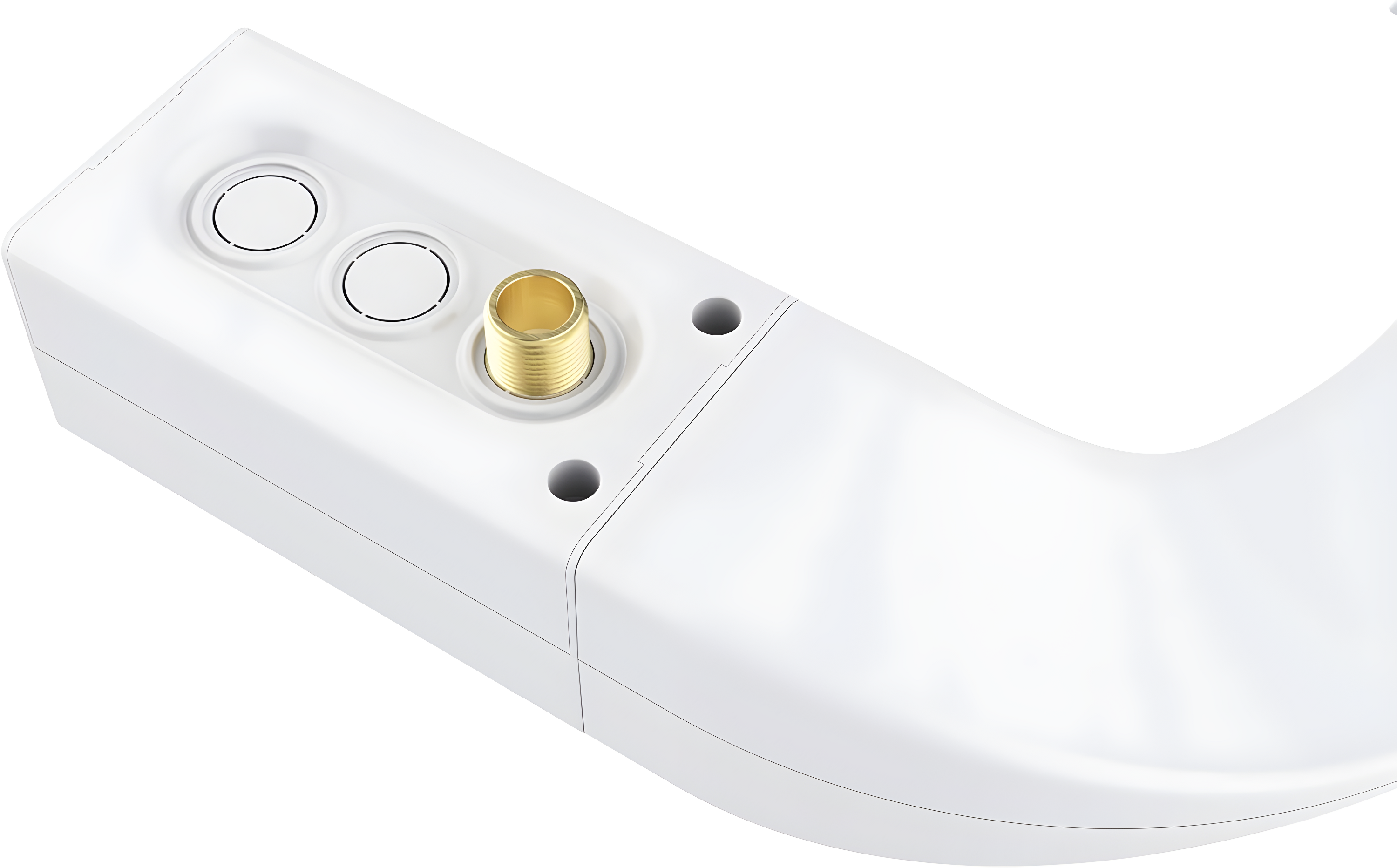 Reversible Left/Right Ultra Slim Cold Water Bidet Attachment