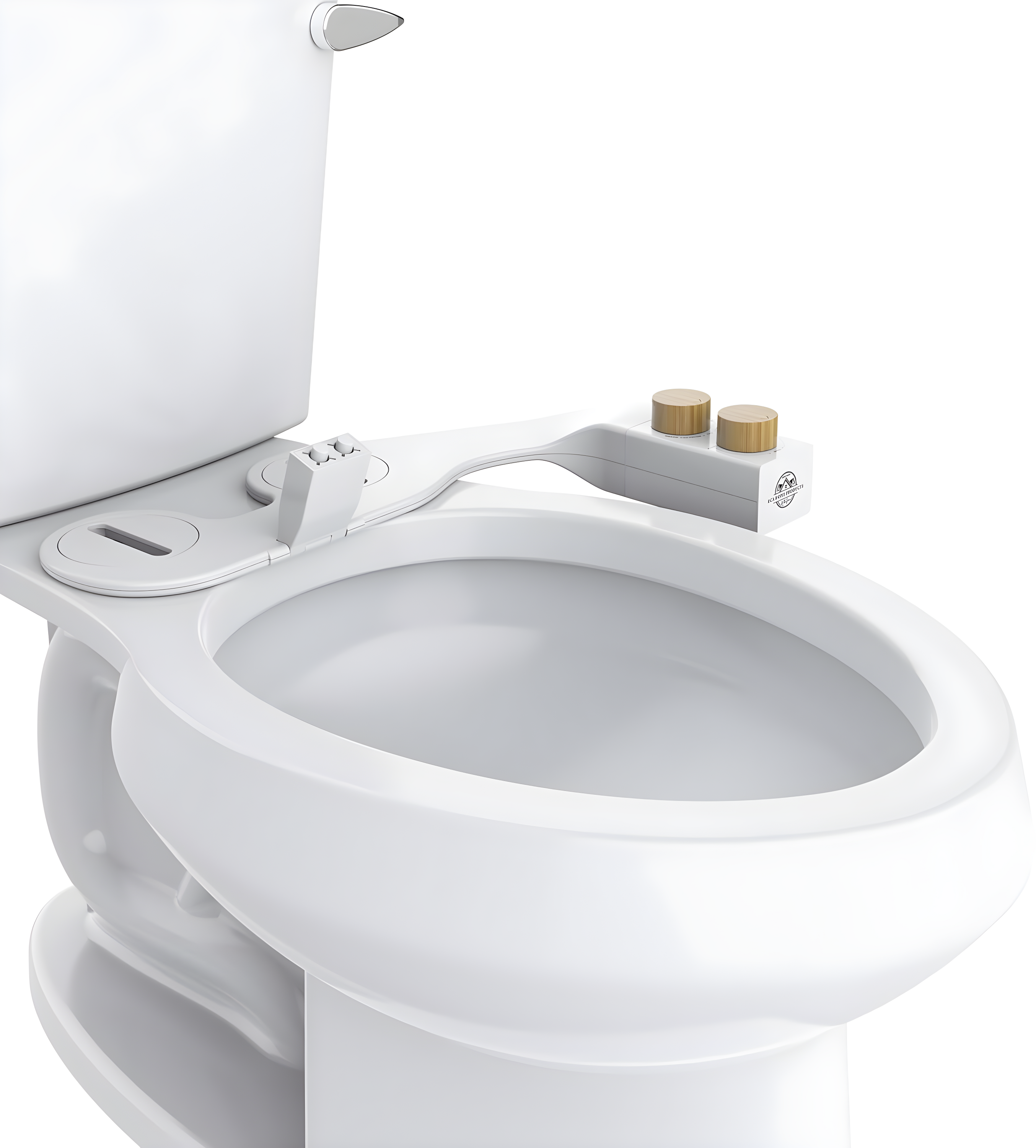 Reversible Left/Right Ultra Slim Cold Water Bidet Attachment