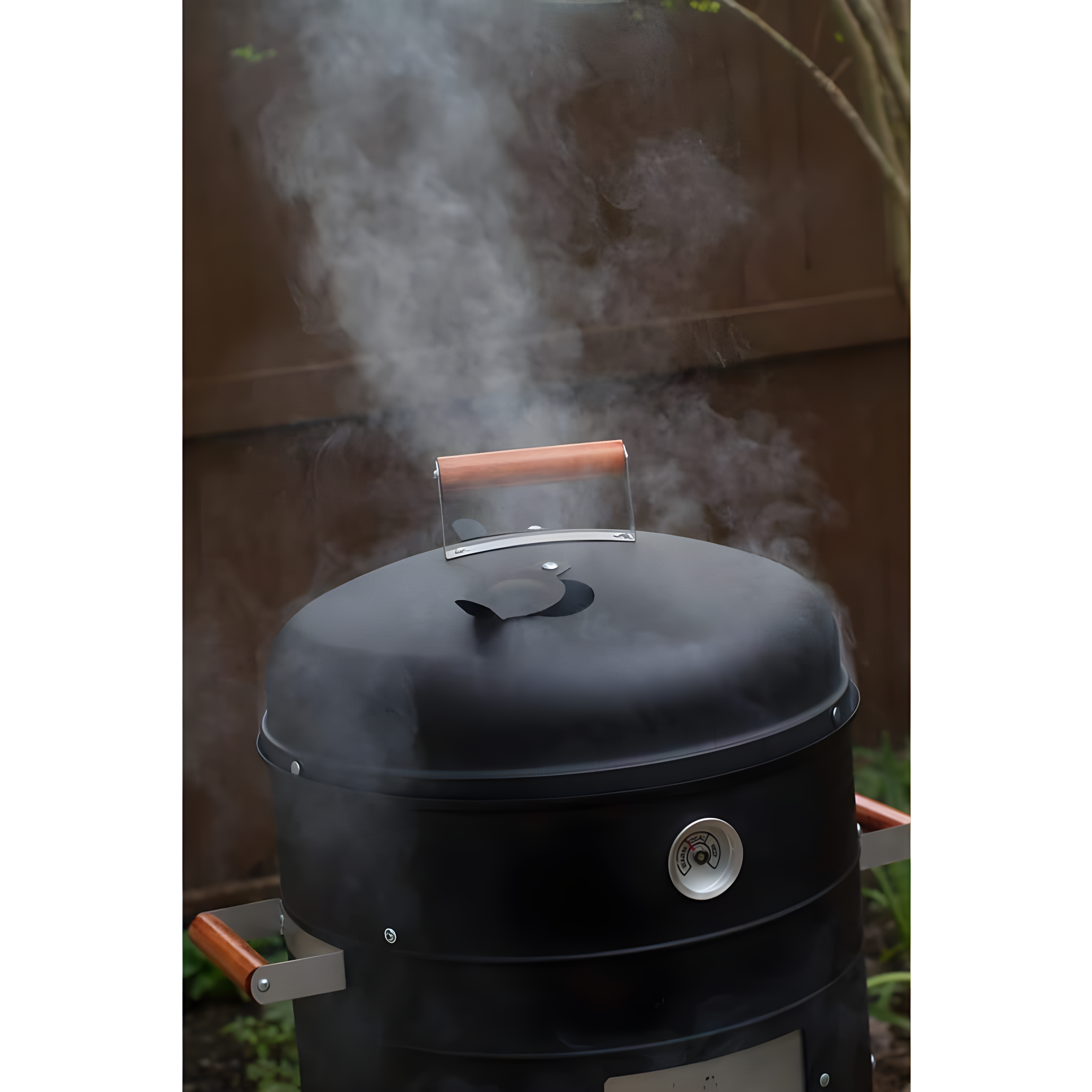 MECO Corporation MECO Corporation Americana Vertical Charcoal Portable 351 Square Inches Smoker