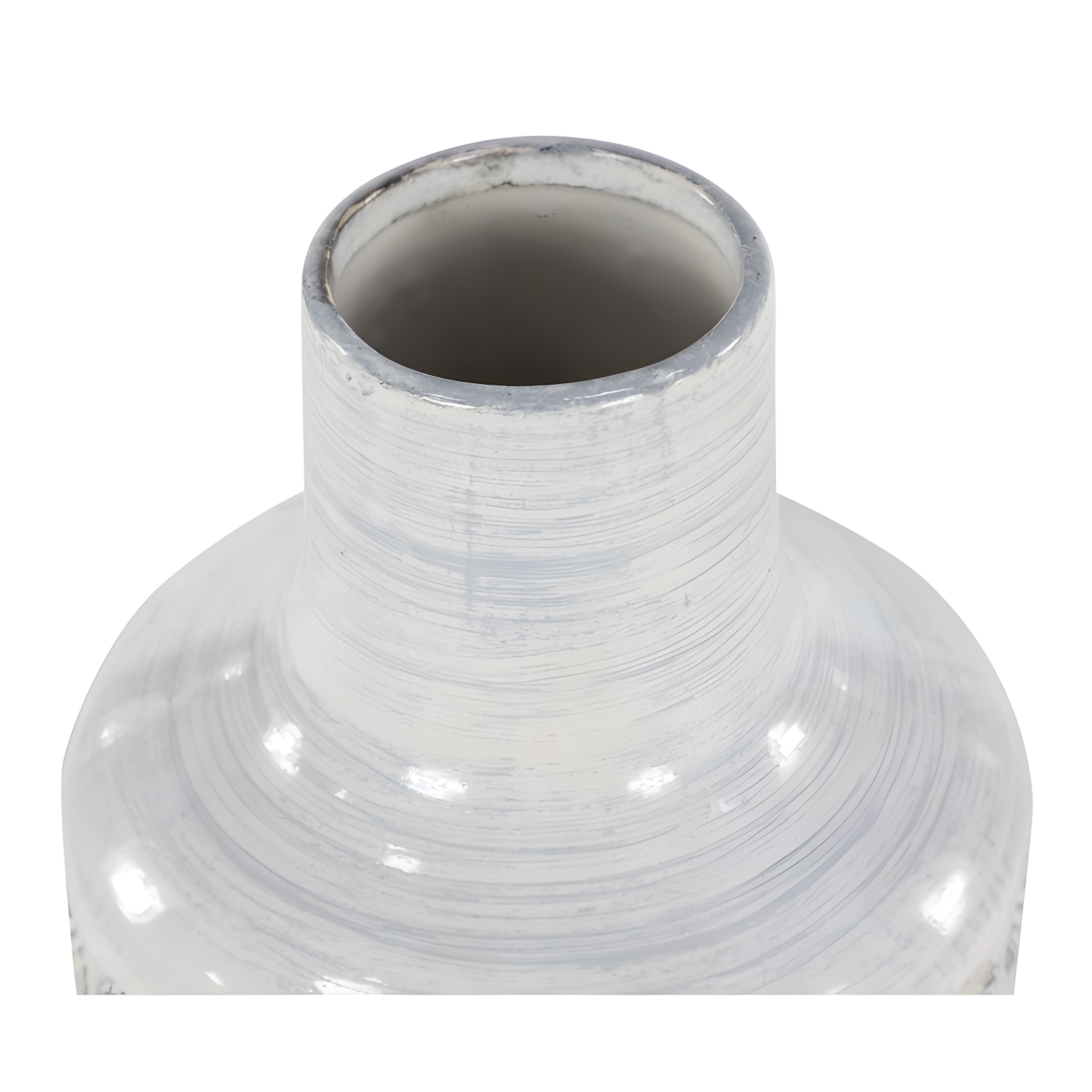 CosmoLiving by Cosmopolitan Porcelain Ceramic Floral Decorative Vase