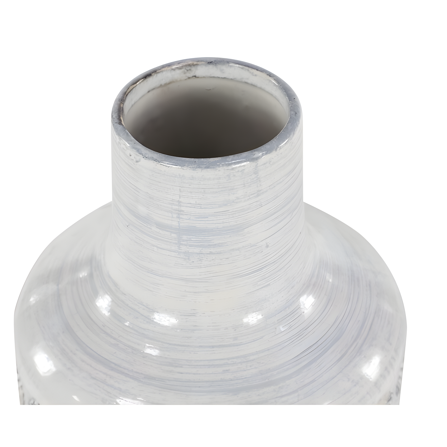CosmoLiving by Cosmopolitan Porcelain Ceramic Floral Decorative Vase