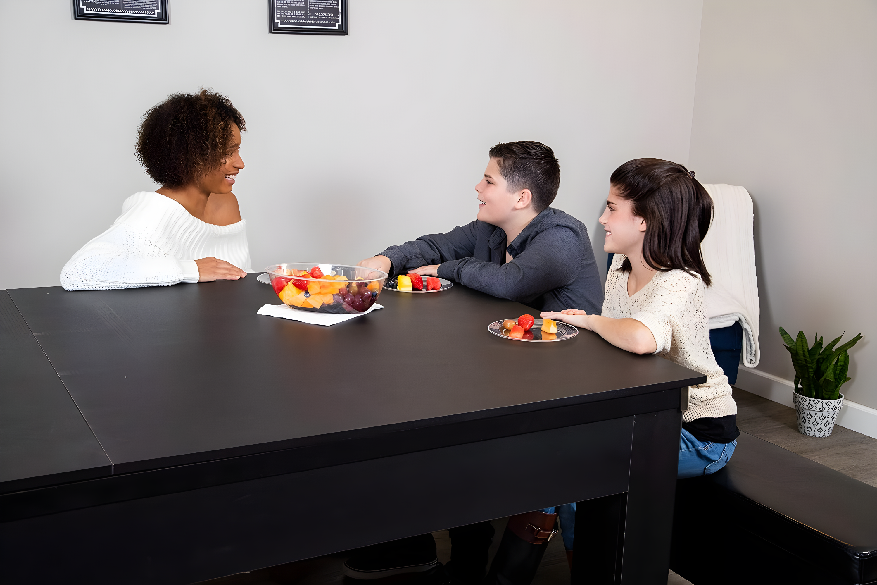 Hathaway Newport Stylish 7 Ft Multi Game Pool Table Combo with Dining Top and Ping Pong – Includes Benches for Home Storage and Accessories