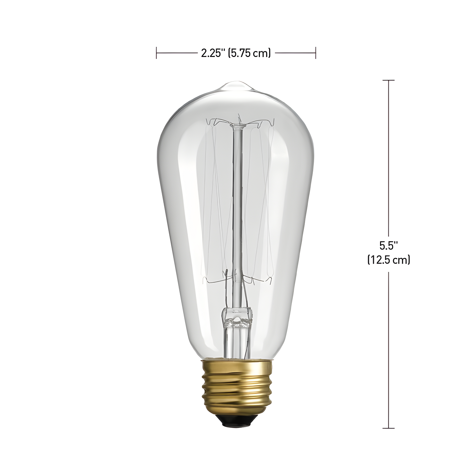 Lyle 60 Watt Dimmable Clear Bulb