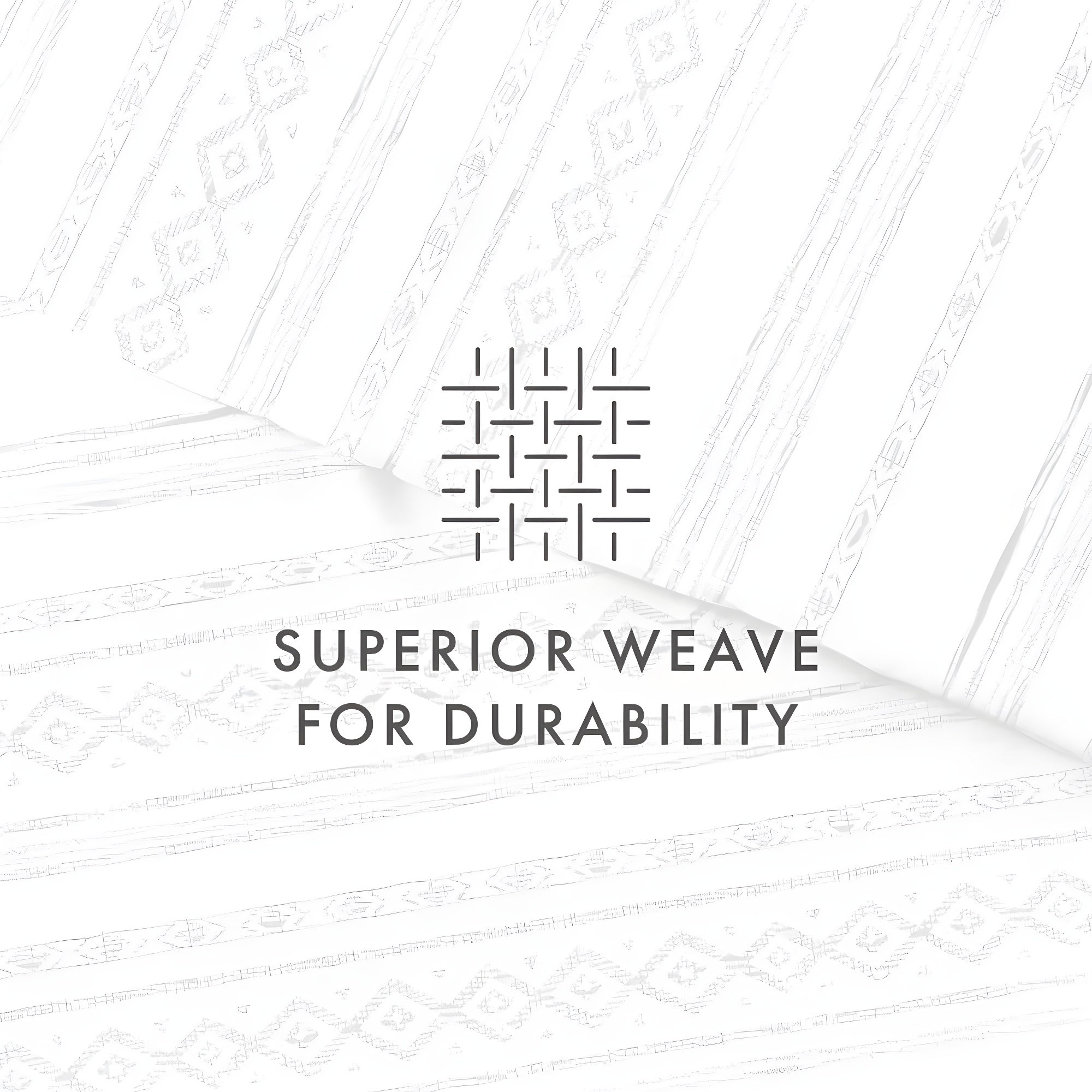 Geo Threads Pattern Duvet Cover Set