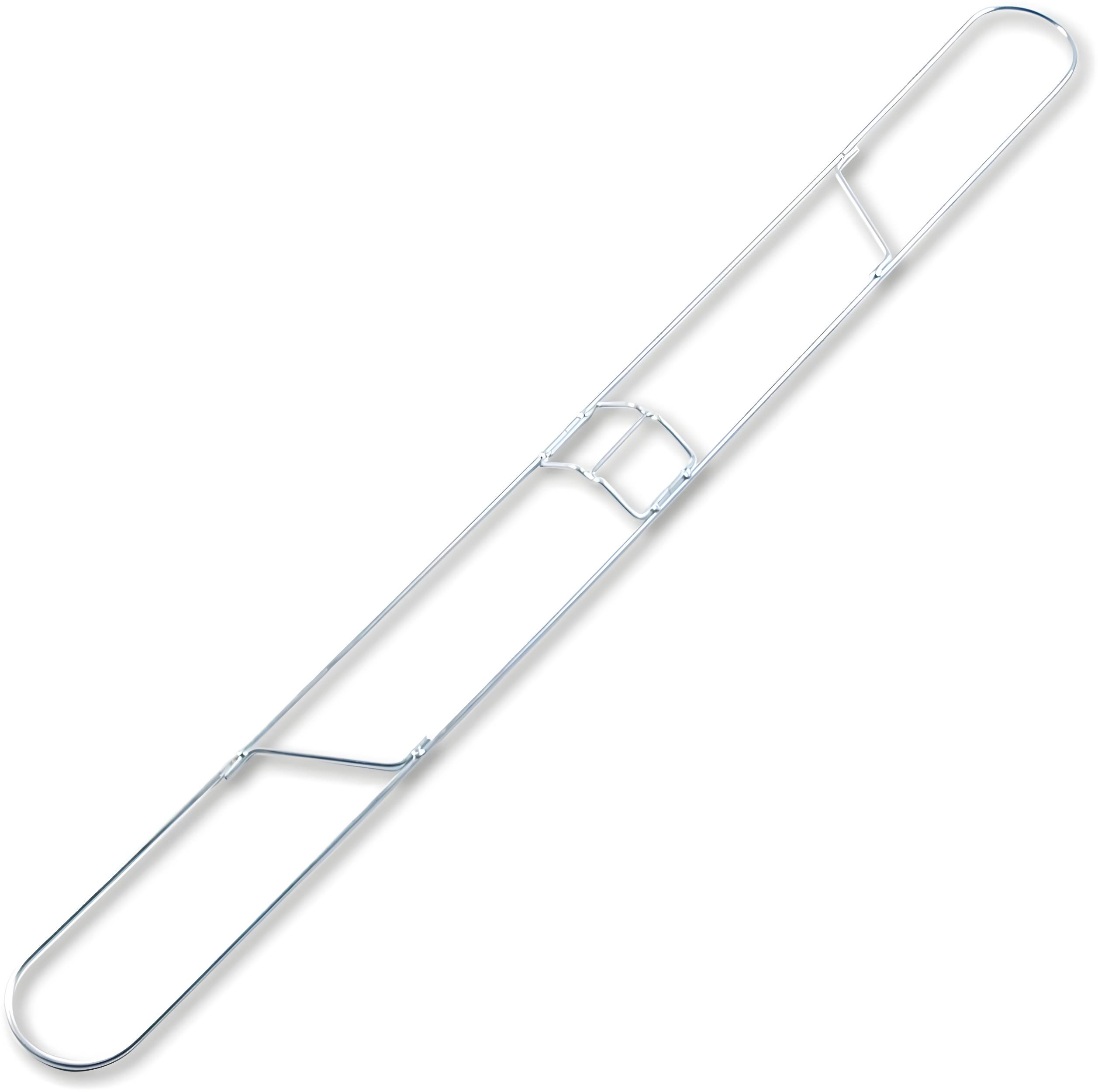 Boardwalk Clip-On Dust Mop Frame, 60w x 5d, Zinc Plated