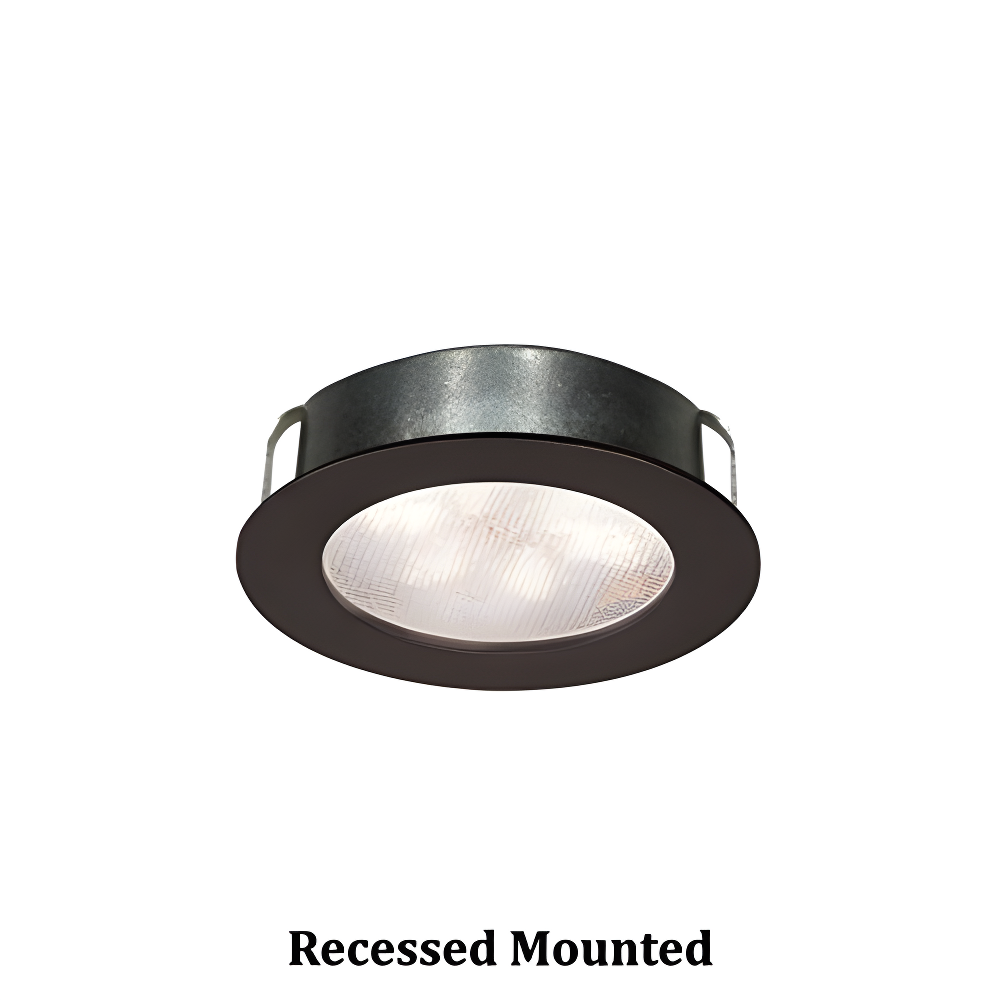 WAC Lighting HR-LED87-27-BK LEDme® LED Under Cabinet Recessed Light