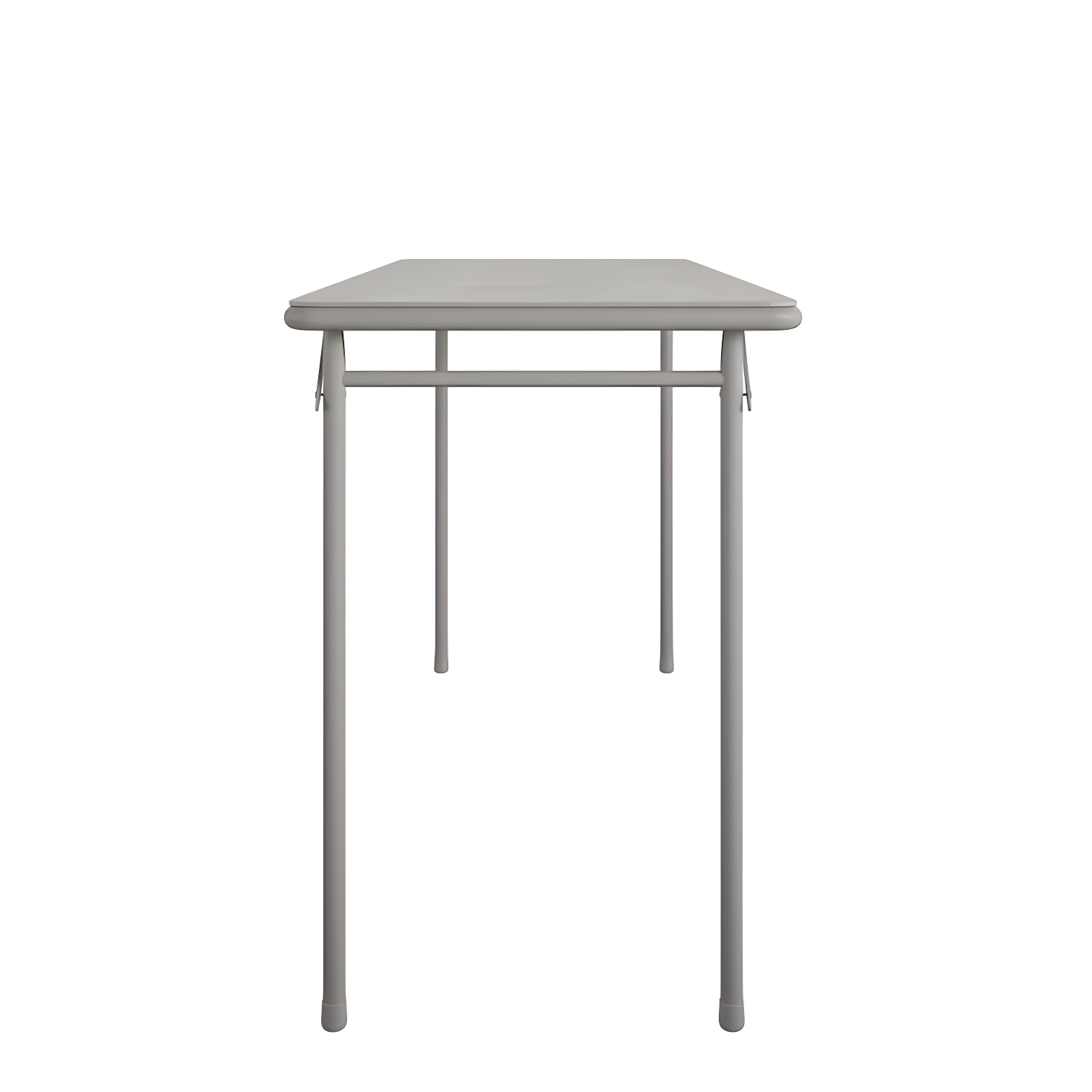 COSCO 20" x 48" Vinyl Top Serving Folding Table