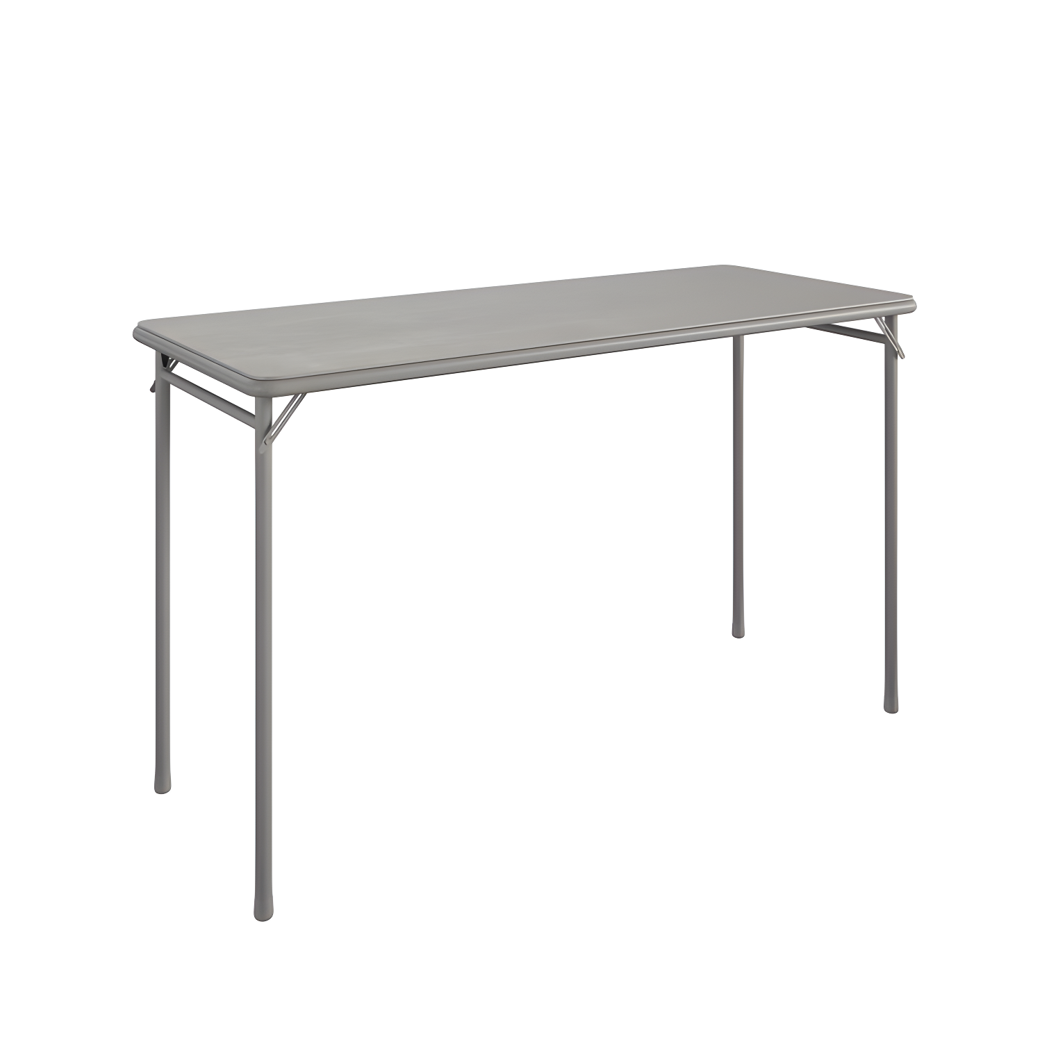 COSCO 20" x 48" Vinyl Top Serving Folding Table