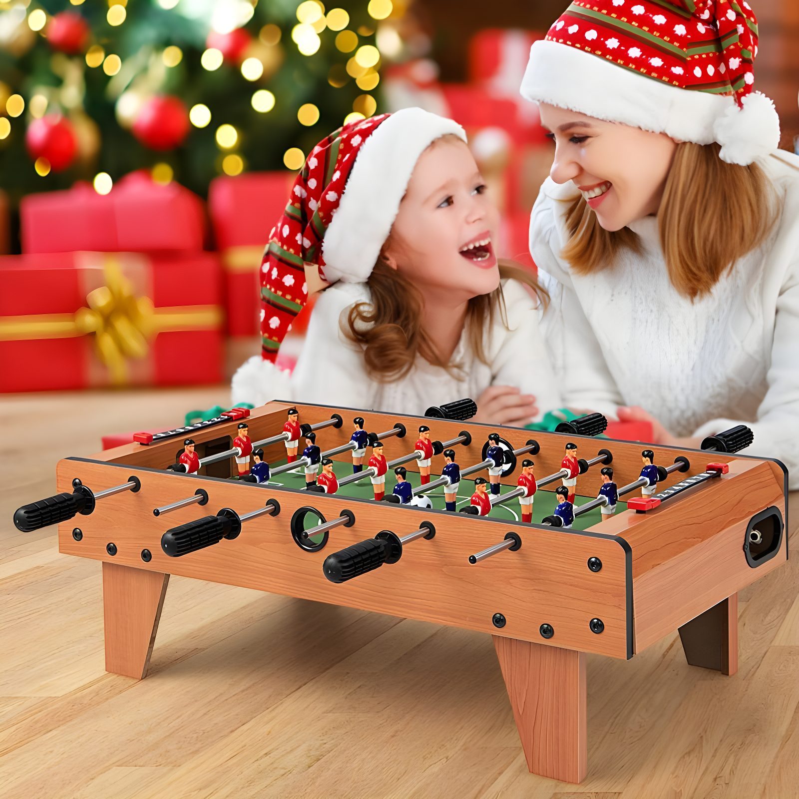 Costway 27'' Foosball Table Competition Game Room Soccer football Sports Indoor w/ Legs