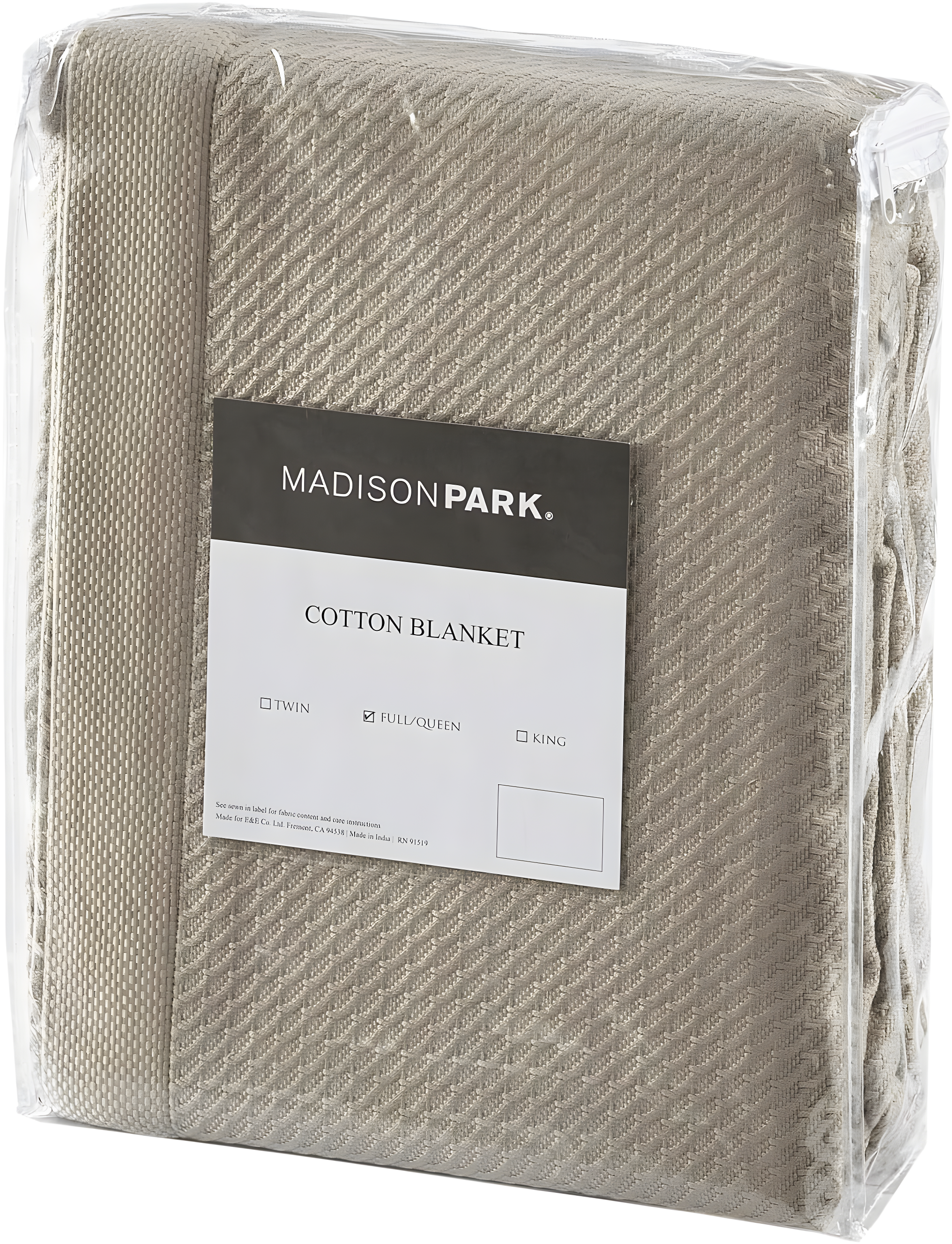 100% Certified Cotton Blanket