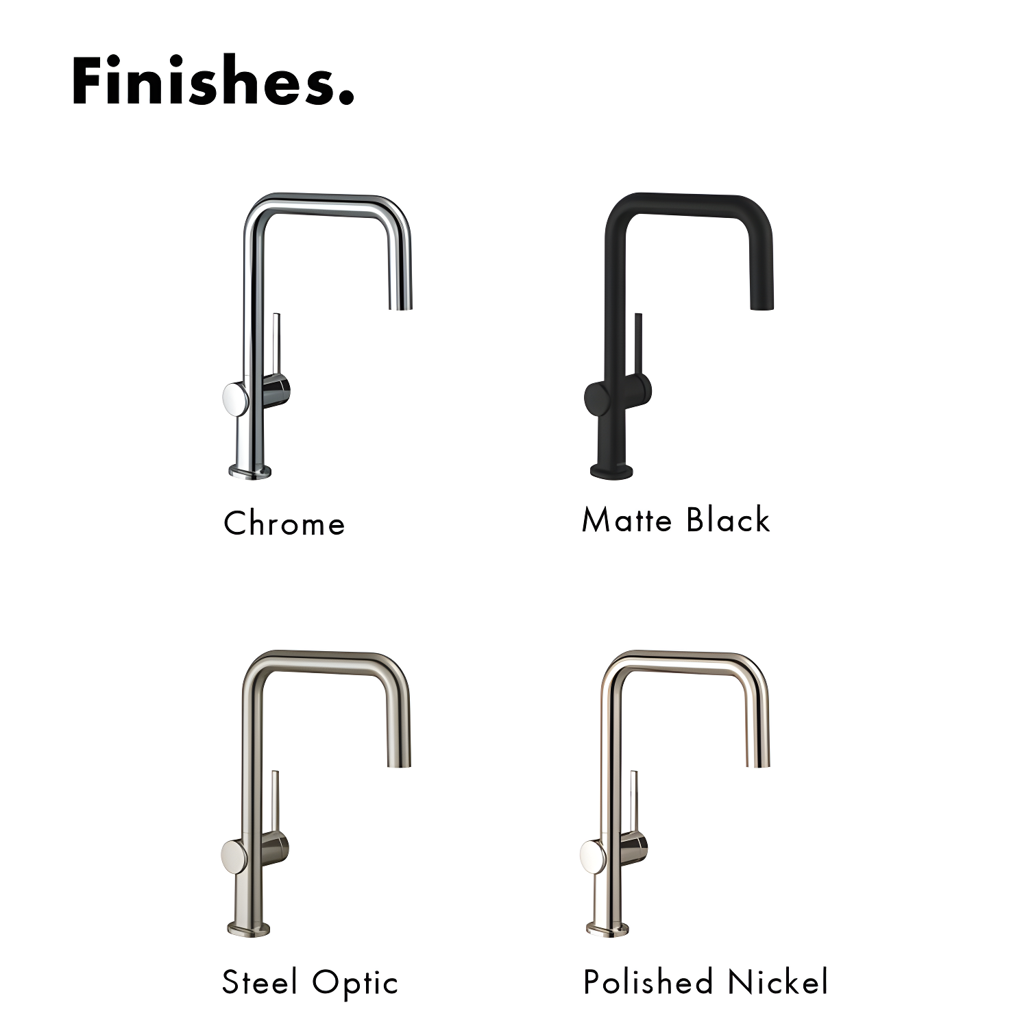 hansgrohe Talis N Kitchen Faucet, U-Style 1-Spray, 1.75 GPM
